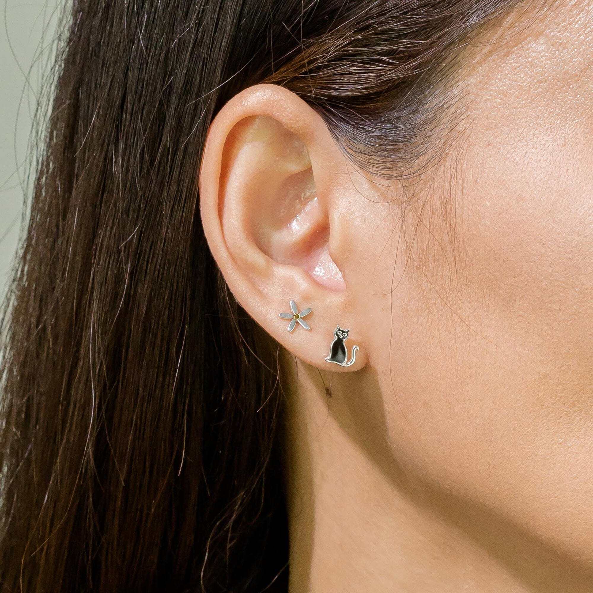 Black Cat Studs - Image 2