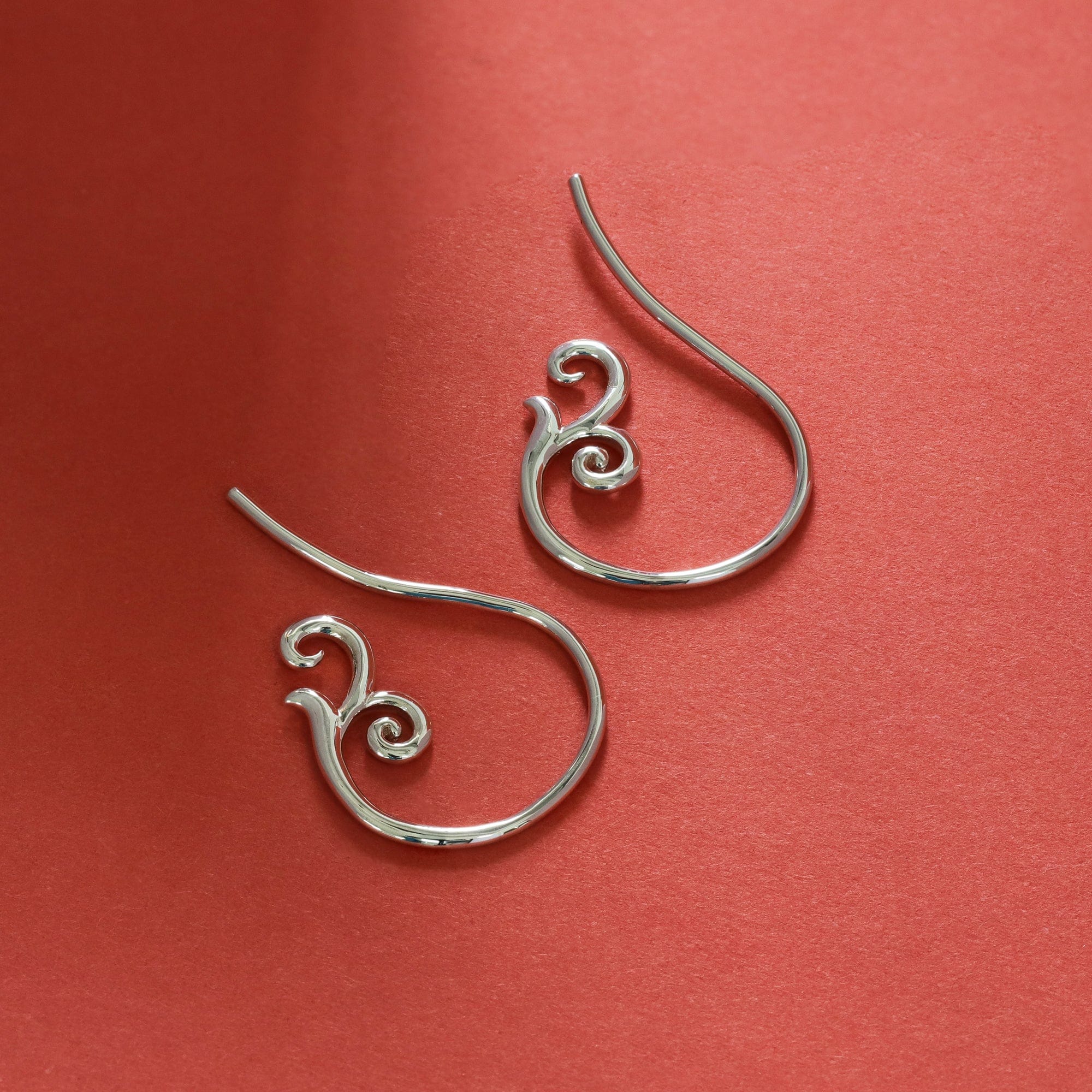 Bohemian Curly Vine Pull Through Hoops - Image 3