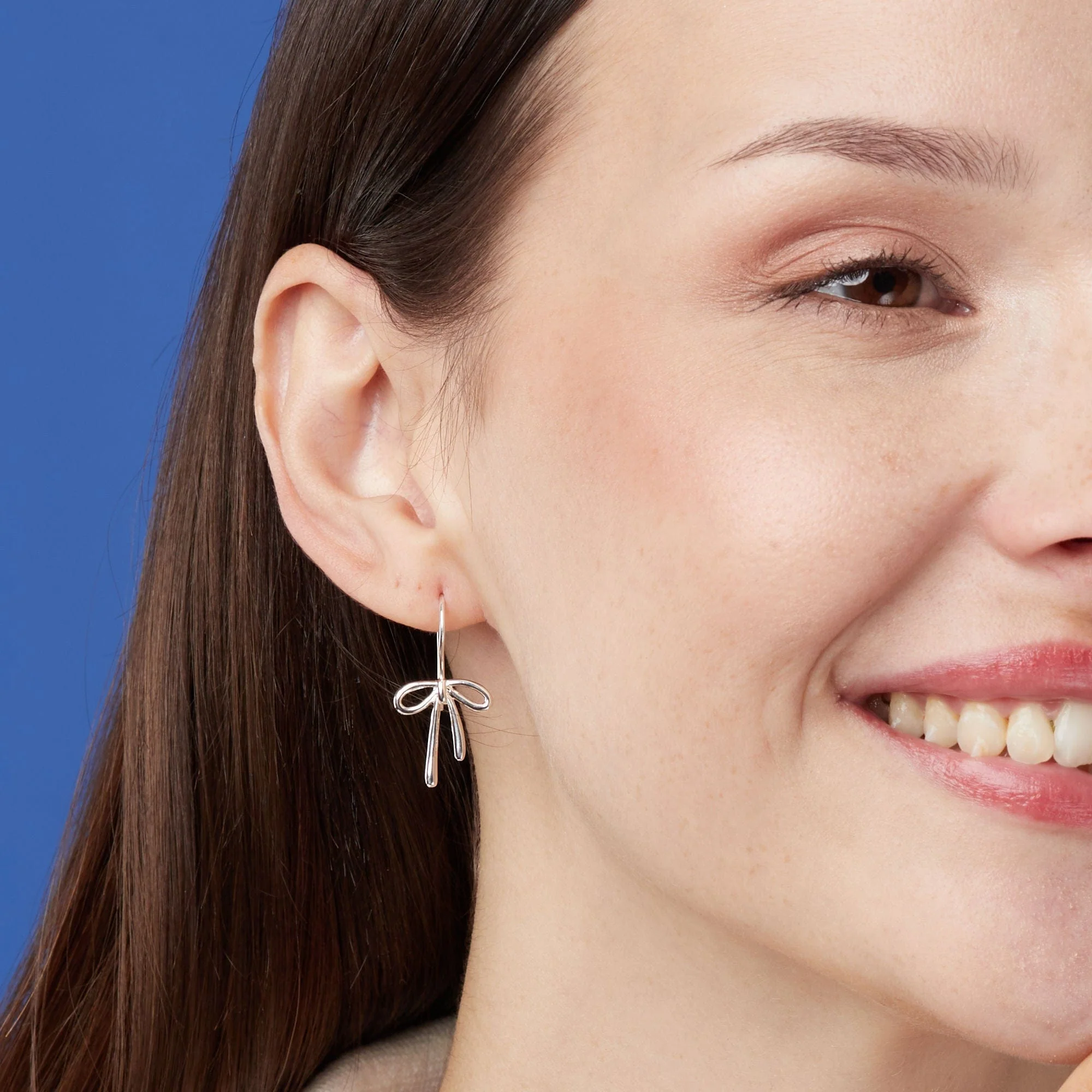 Bow Tie Ribbon Hoops - Image 2
