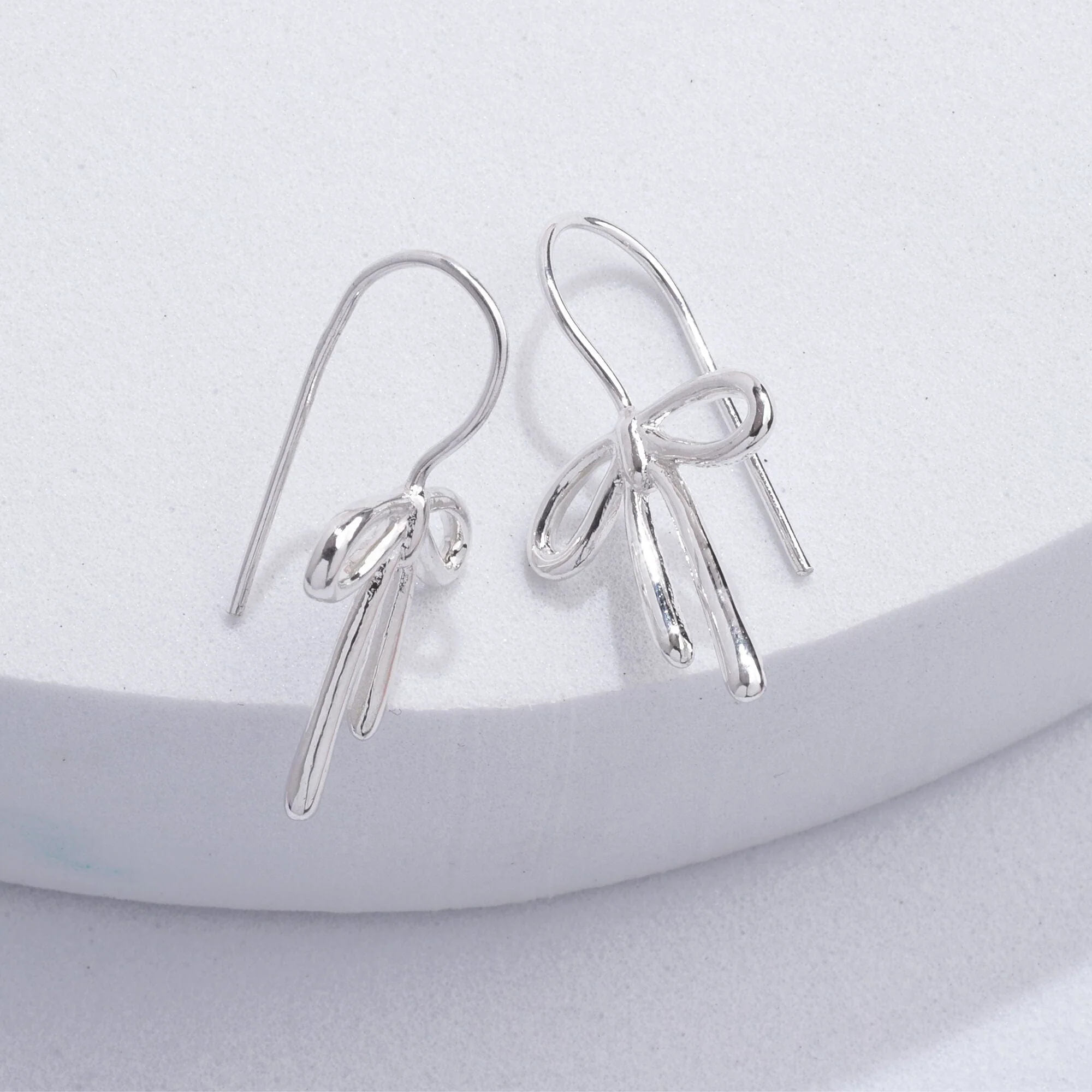 Bow Tie Ribbon Hoops - Image 5