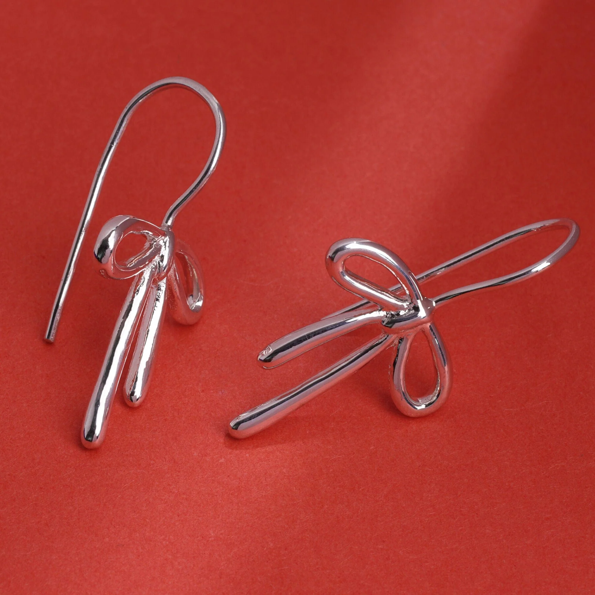 Bow Tie Ribbon Hoops - Image 6