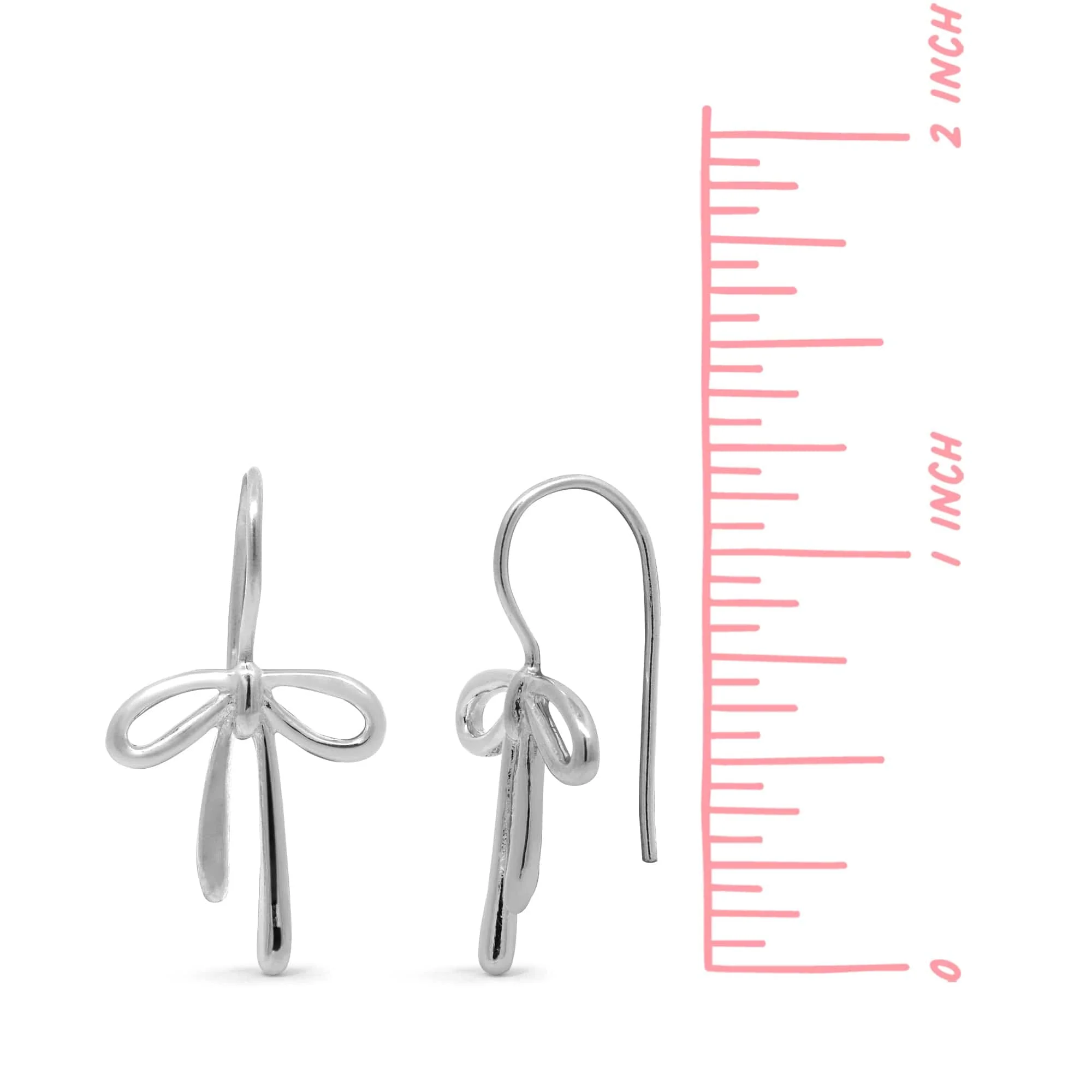 Bow Tie Ribbon Hoops - Image 7