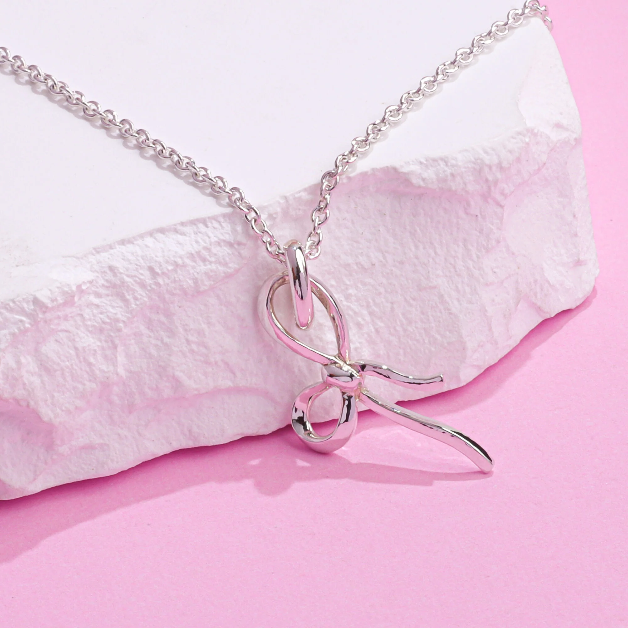 Bow Tie Ribbon Necklace - Image 5