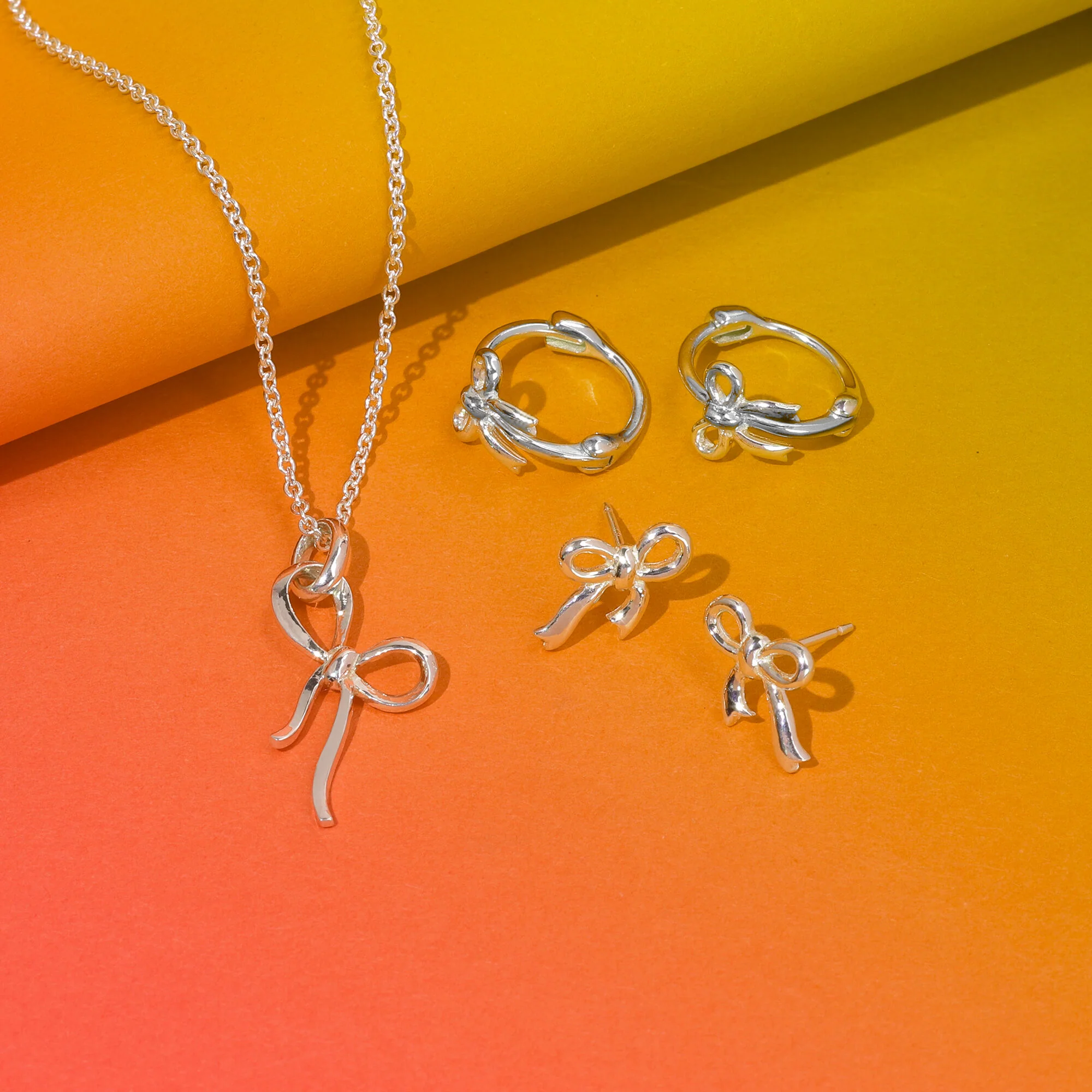 Bow Tie Ribbon Necklace - Image 6