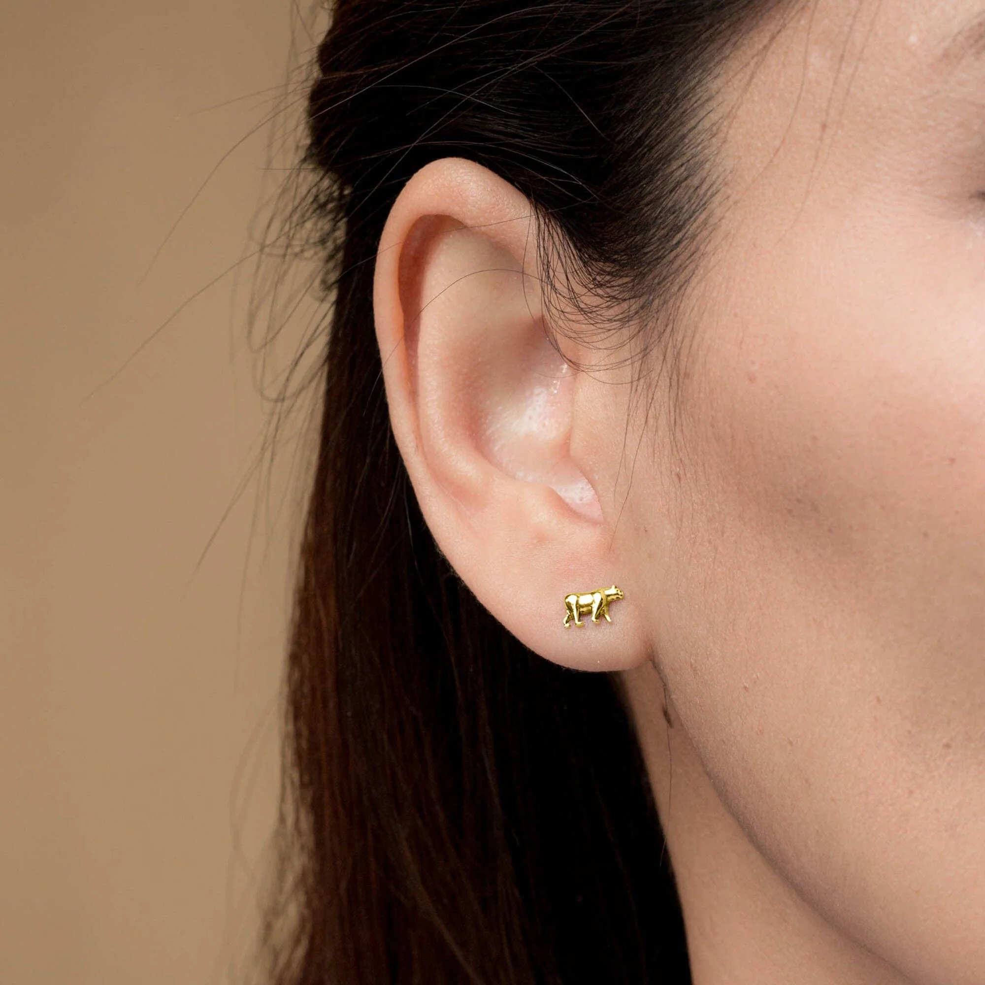 California Grizzly Bear Earring Studs - Image 7