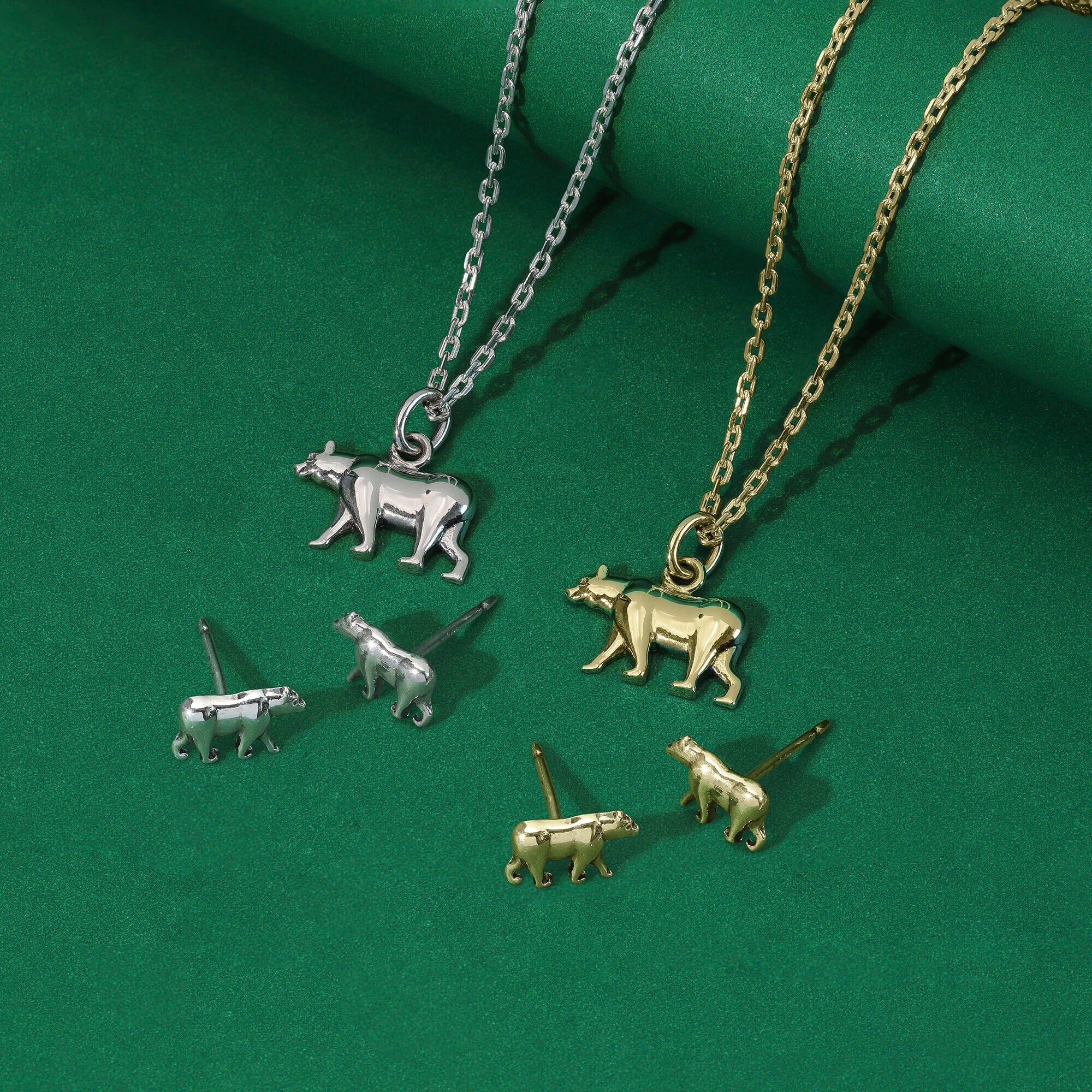 California Grizzly Bear Pendant Necklace - Image 13