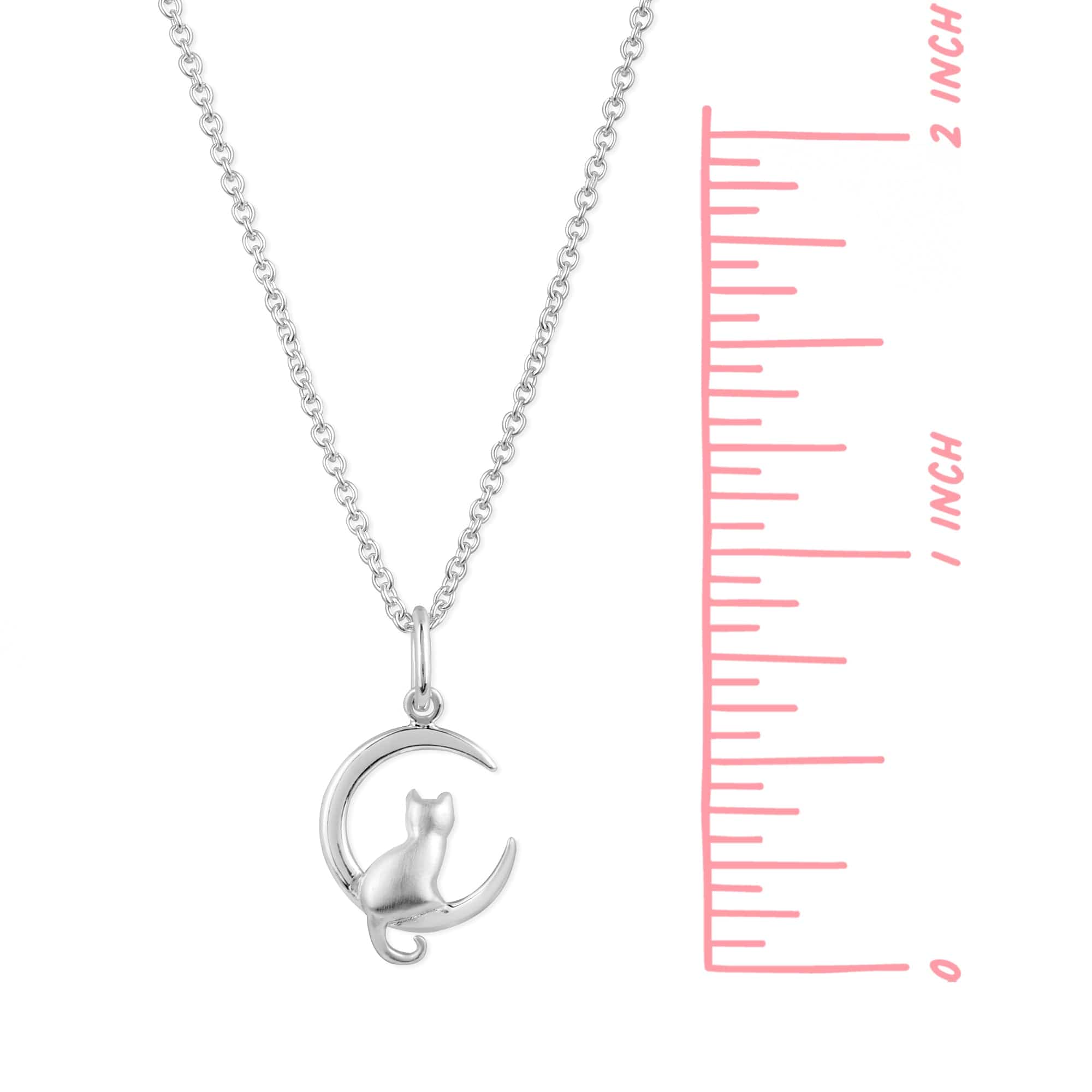 Cat and Moon Necklace - Image 4