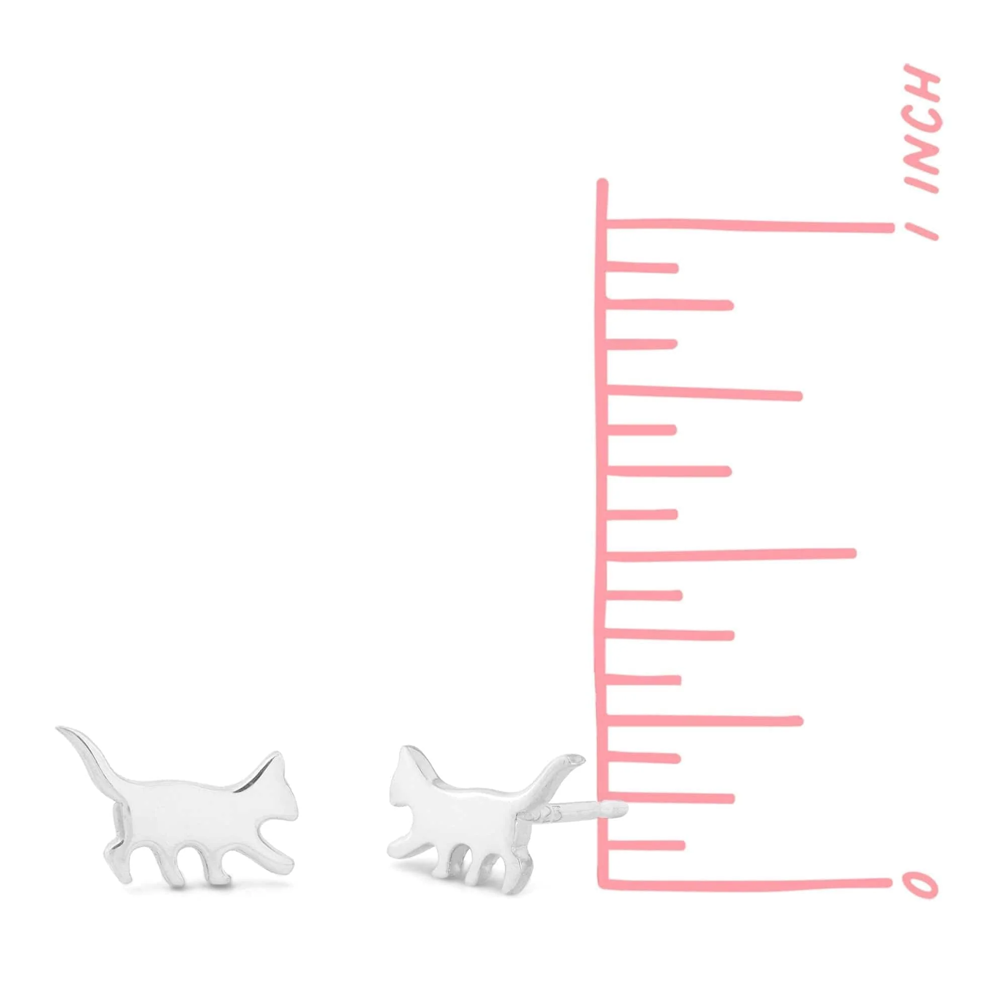Curious Cat Studs - Image 4