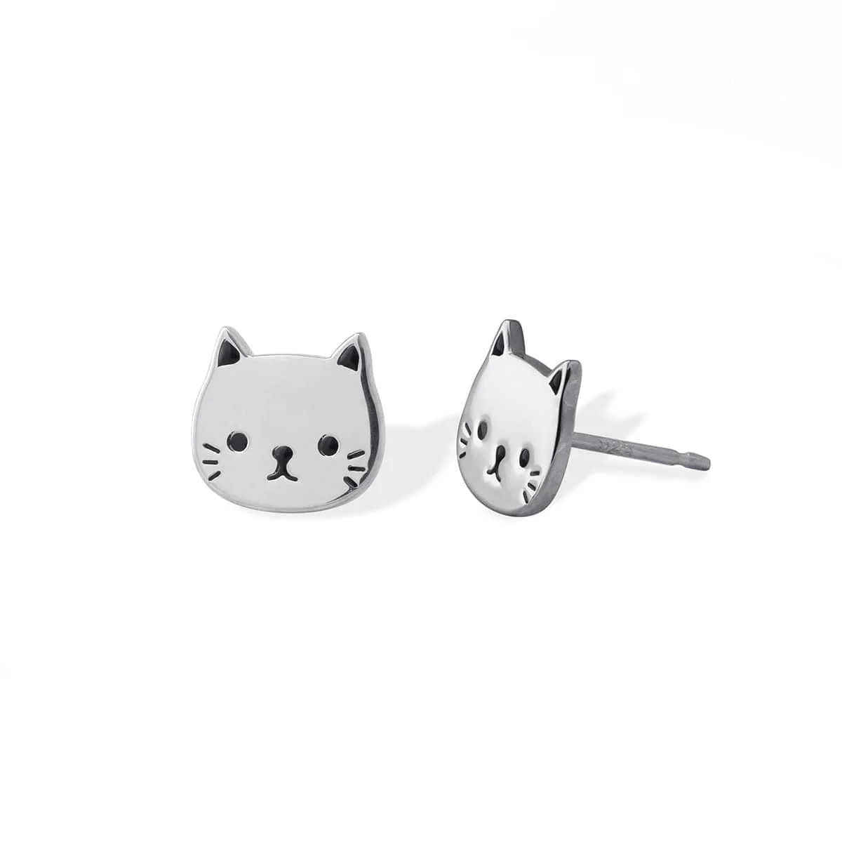 Cat Stud Earrings
