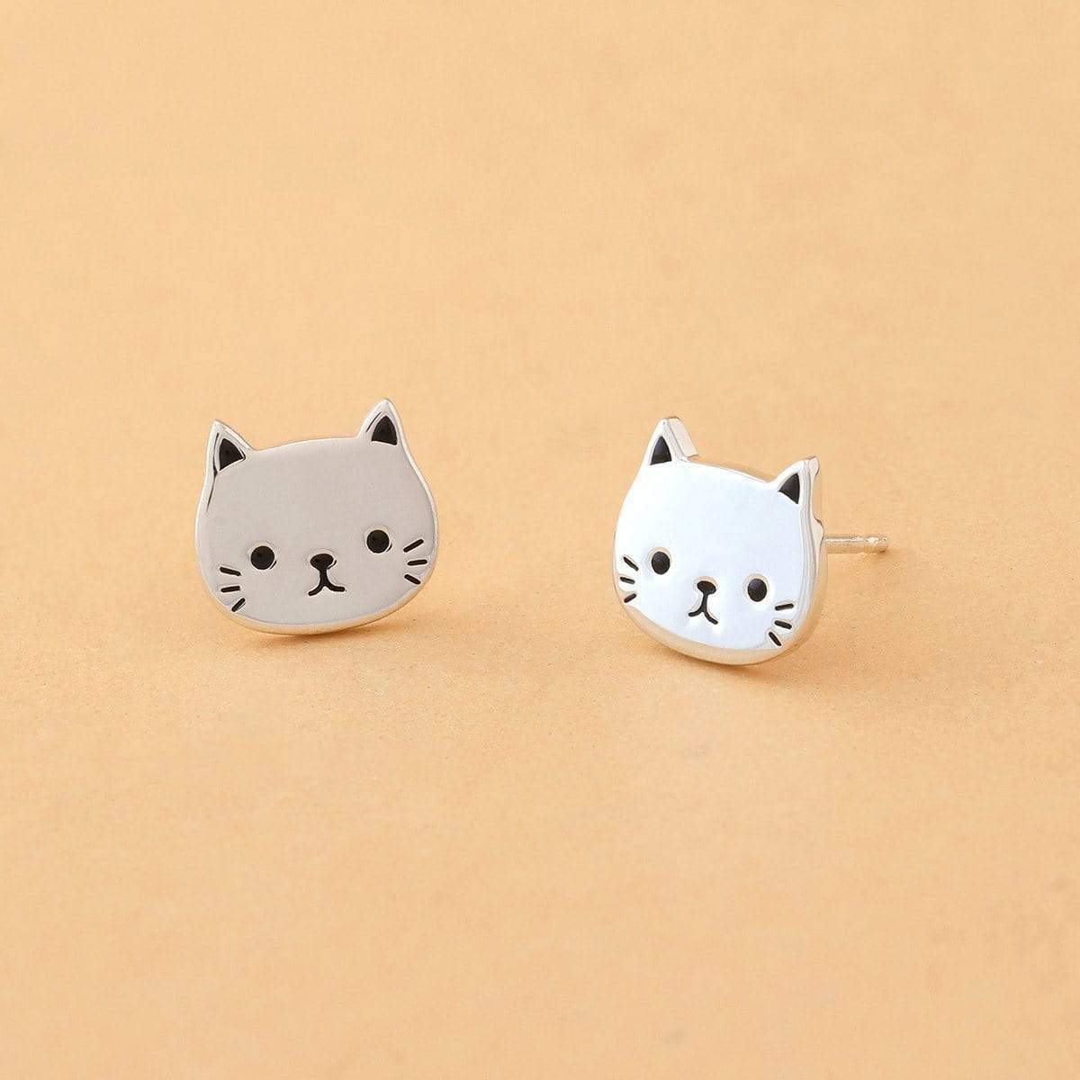 Cat Stud Earrings - Image 3