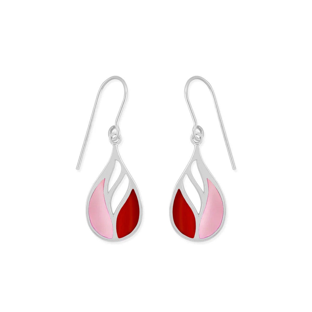 Lotus Dangle Earrings - Image 3