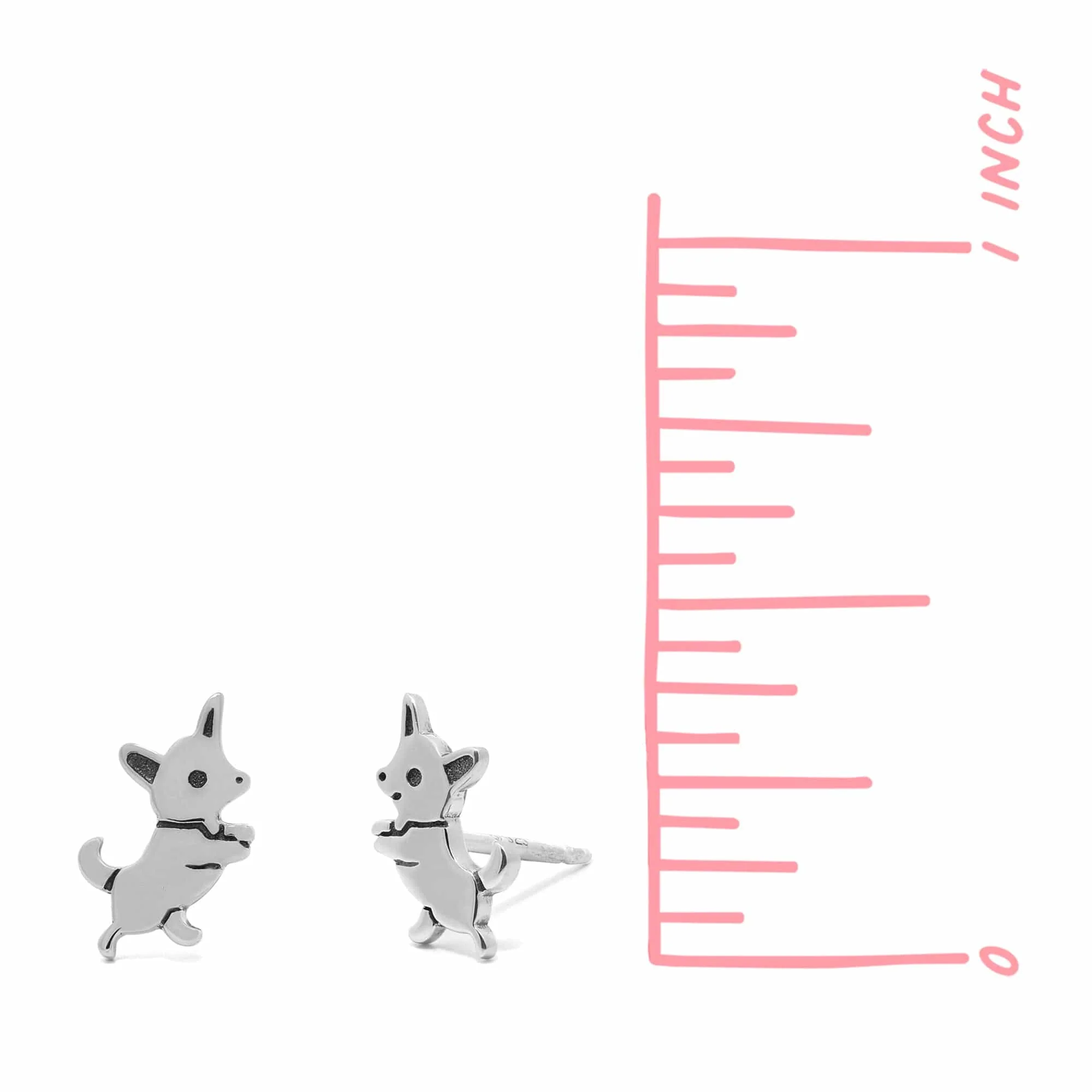 Chihuahua Earring Studs - Image 4