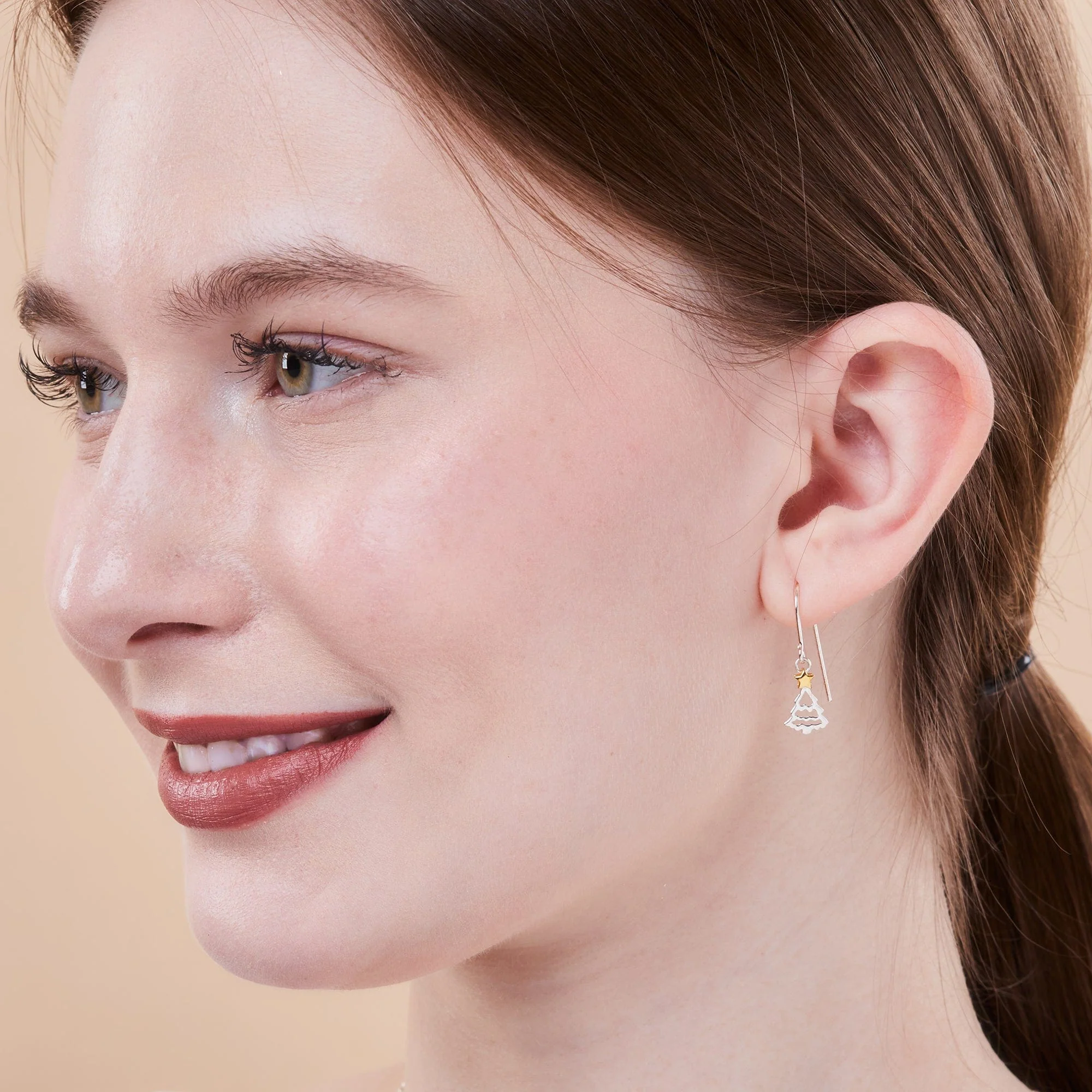 Christmas Tree Earrings - Image 3