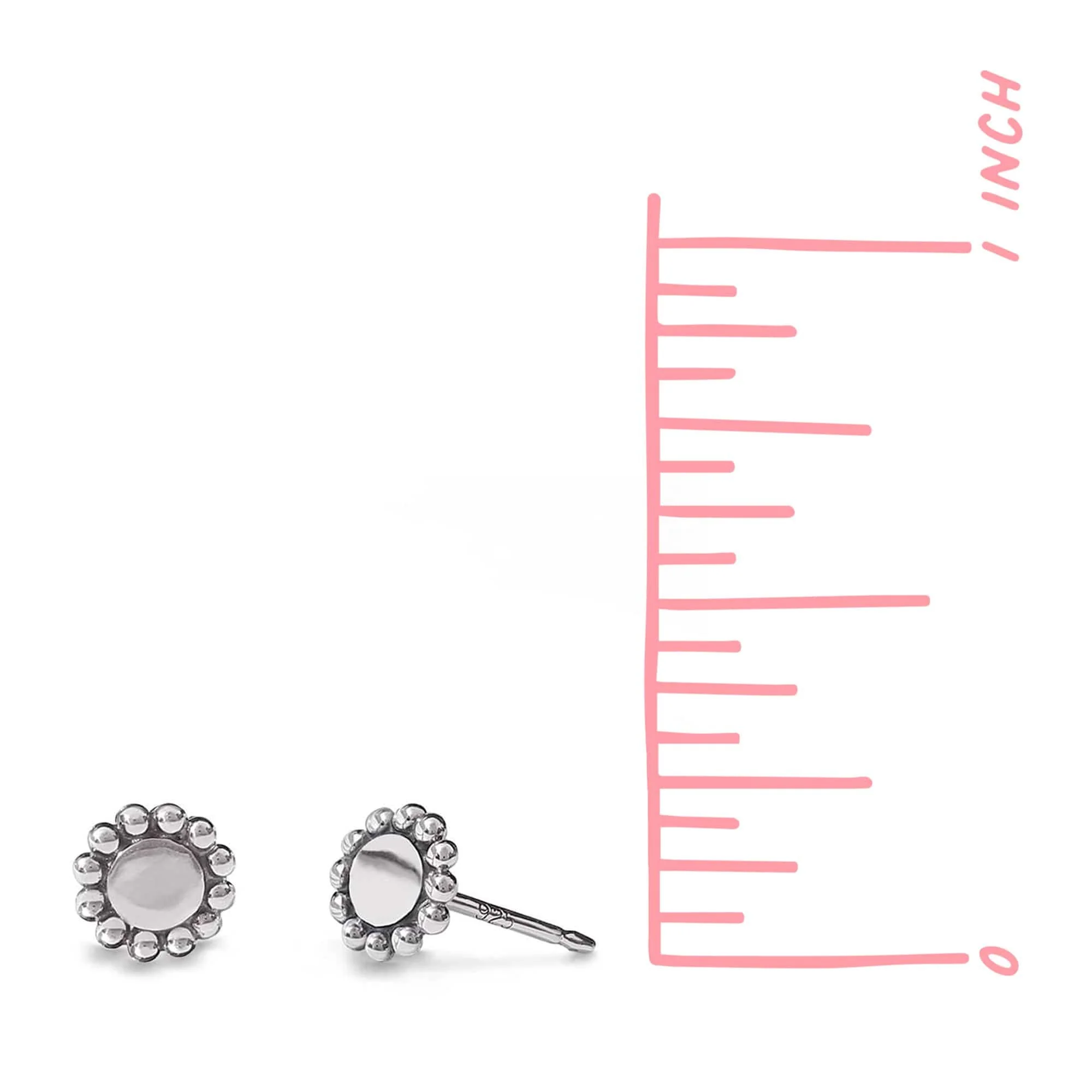 Circle Dotted Stud - Image 5
