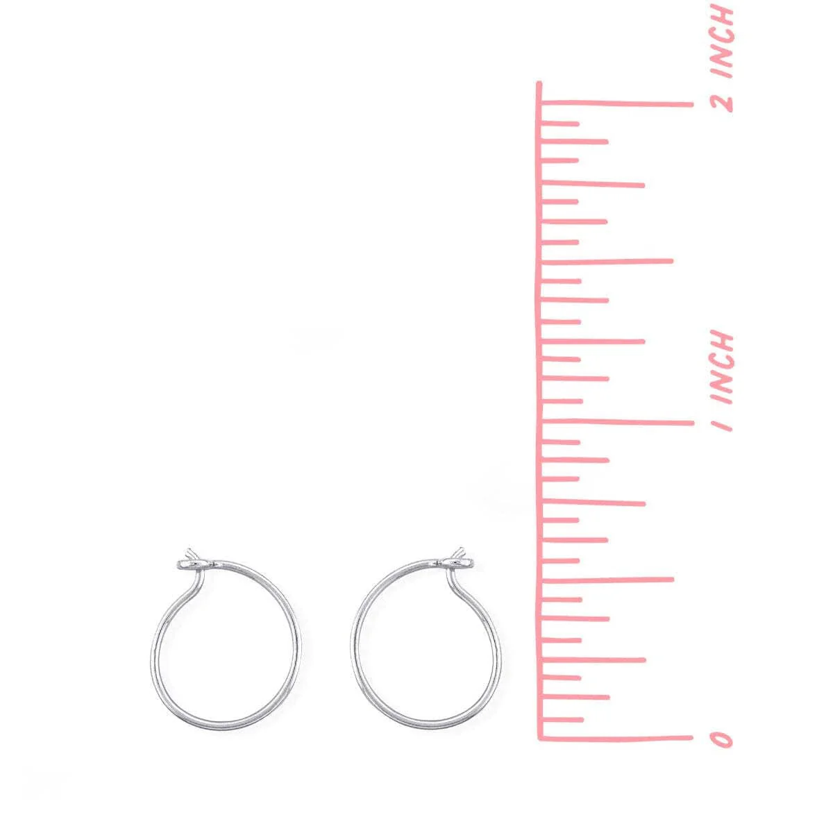 Circle Wire Hoops - Image 7