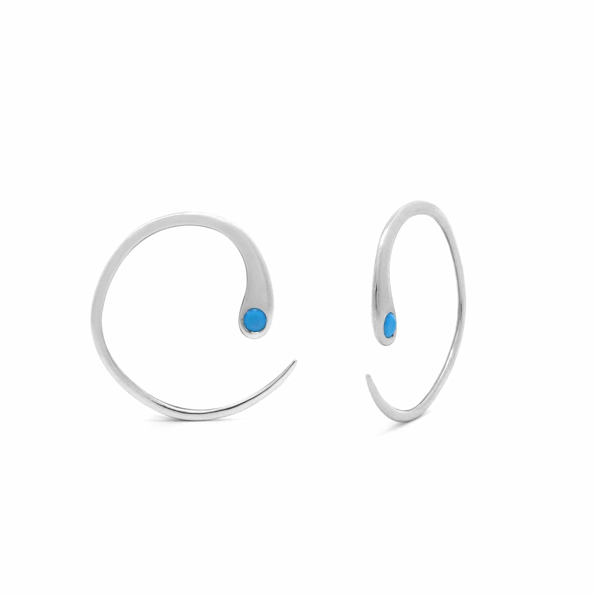 Clare Pull Through Hoops with Stone