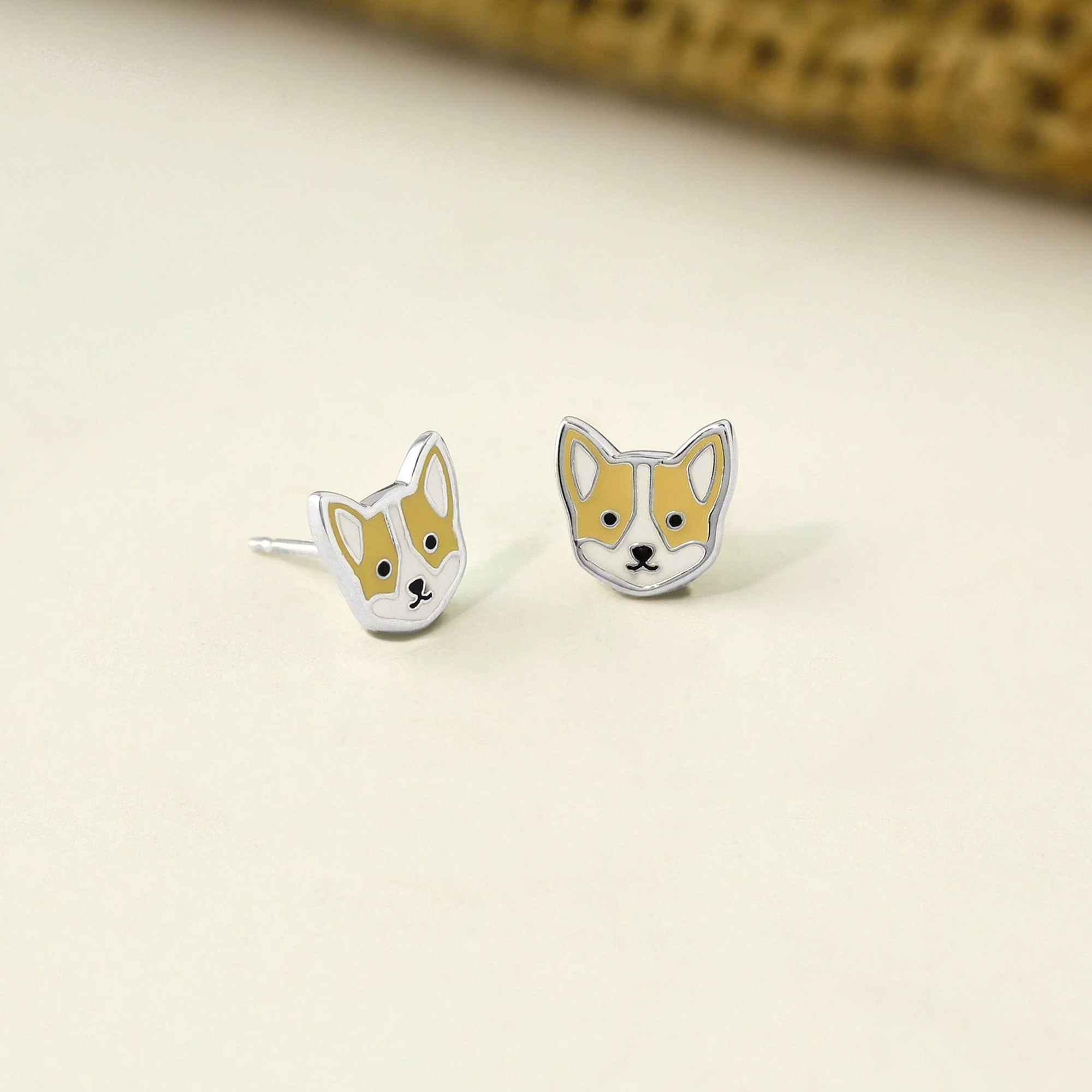 Corgi Dog Studs - Image 4