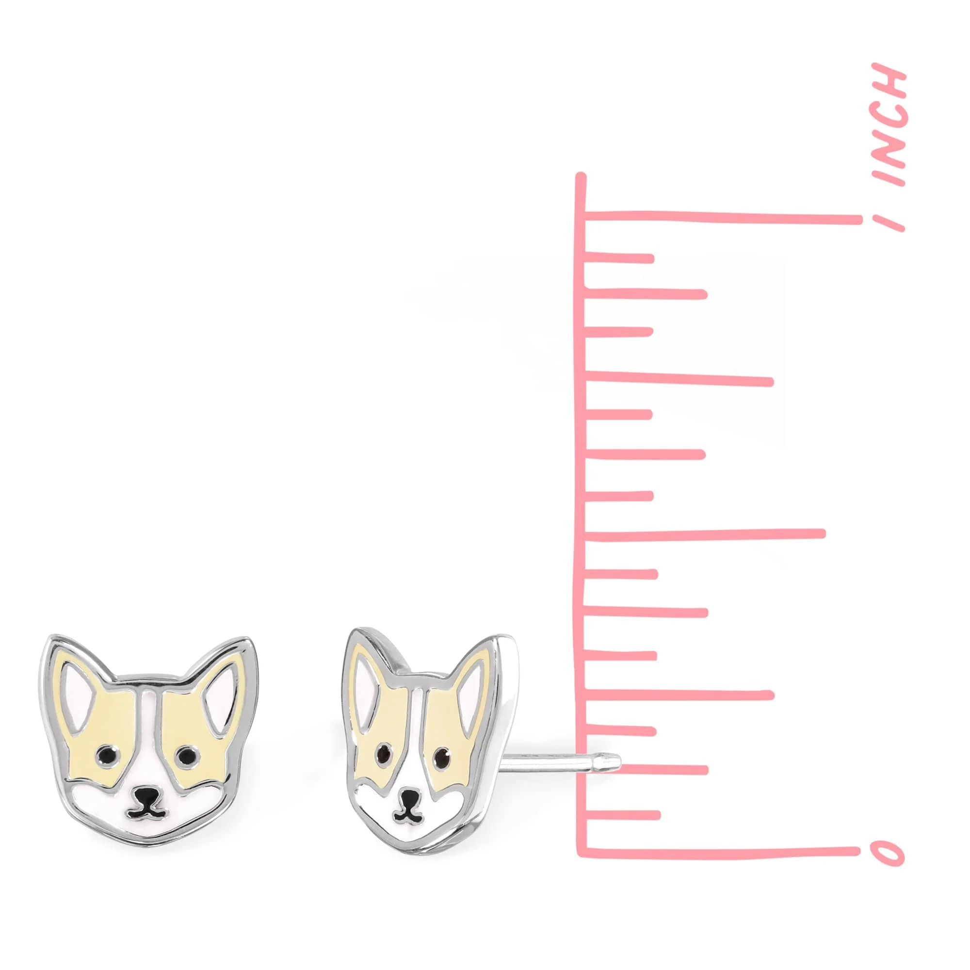 Corgi Dog Studs - Image 5