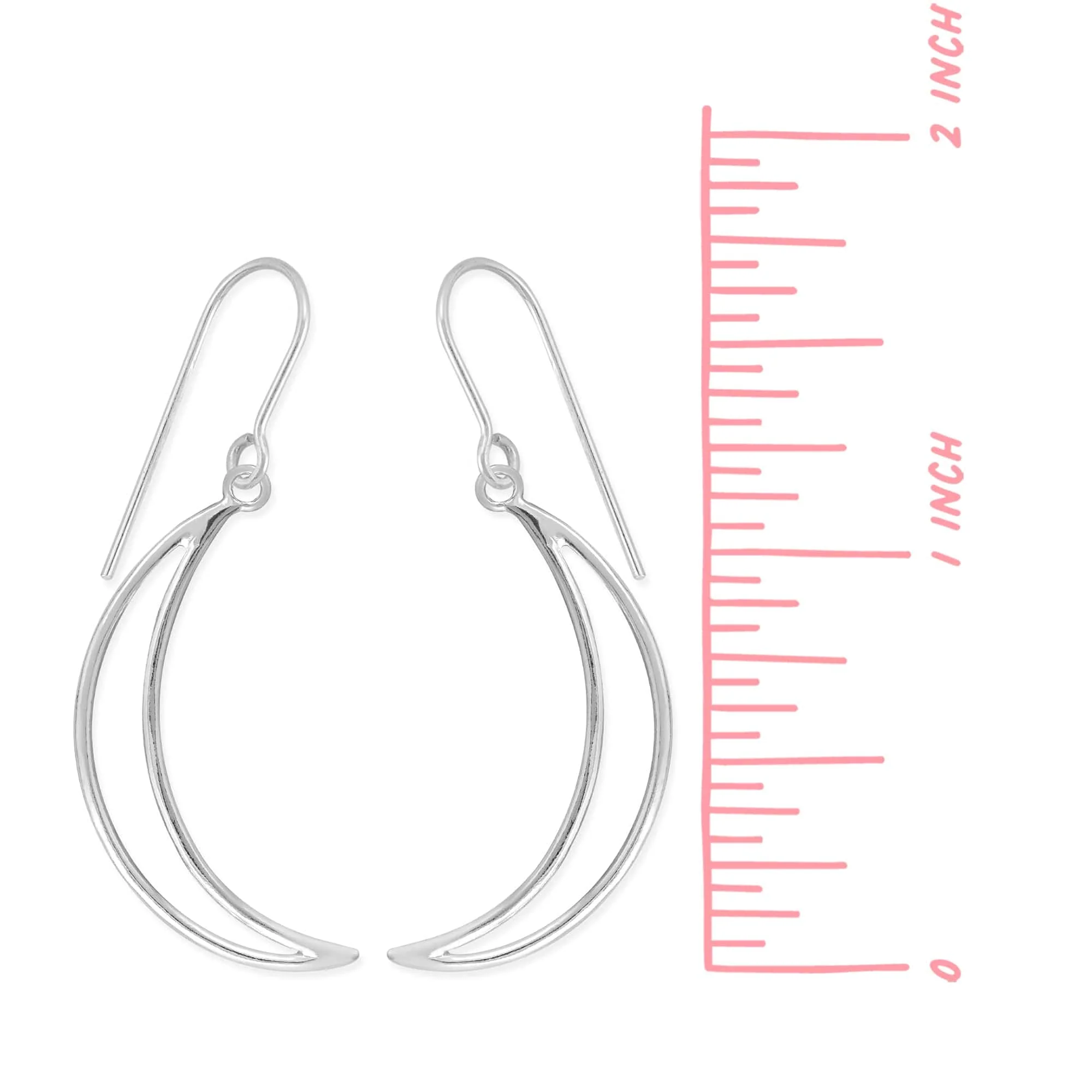 Crescent Earrings - Image 3