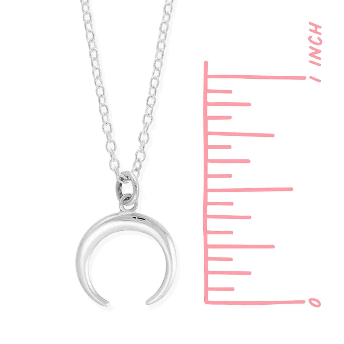 Crescent Moon Necklace - Image 4