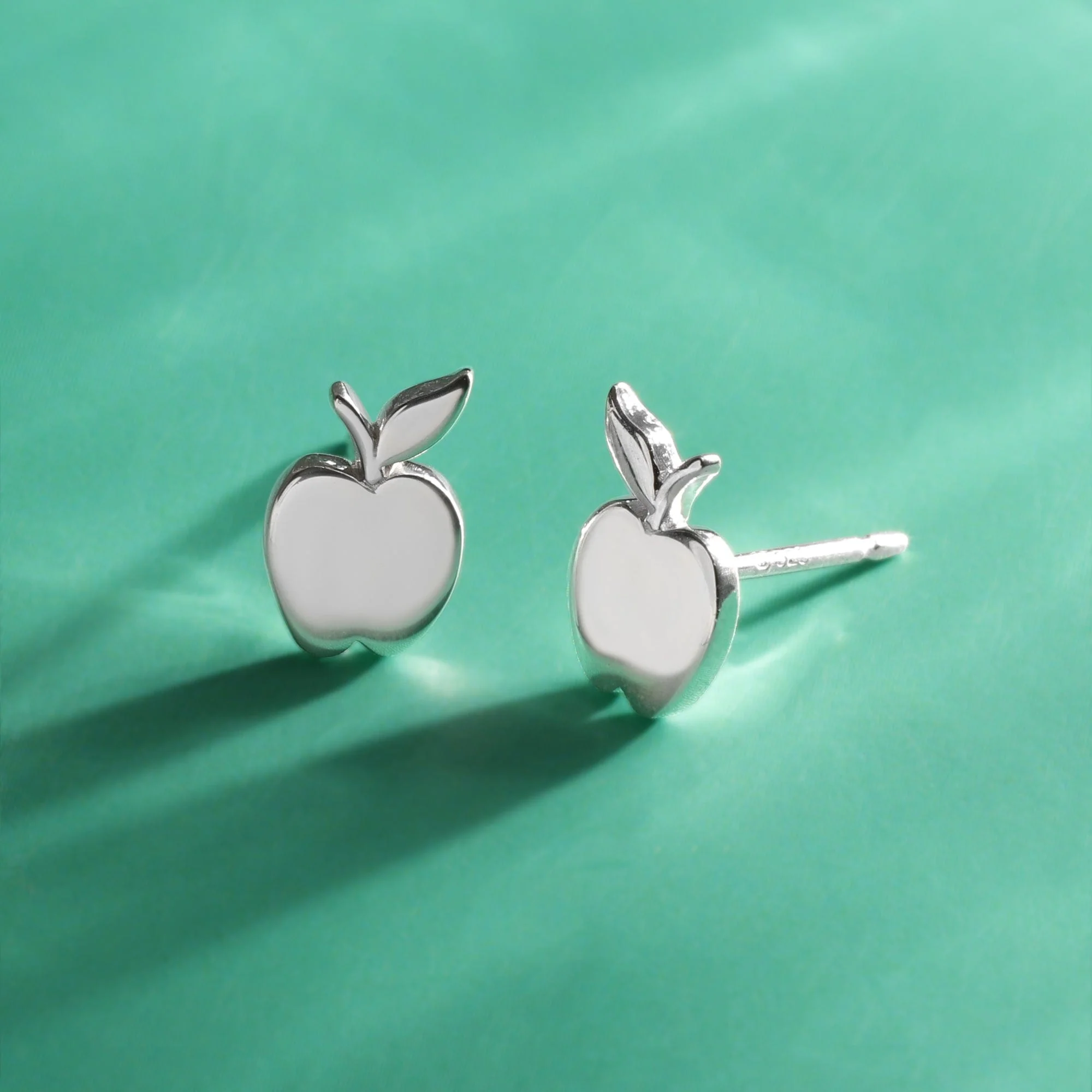 Crisp Apple Earring Studs - Image 3