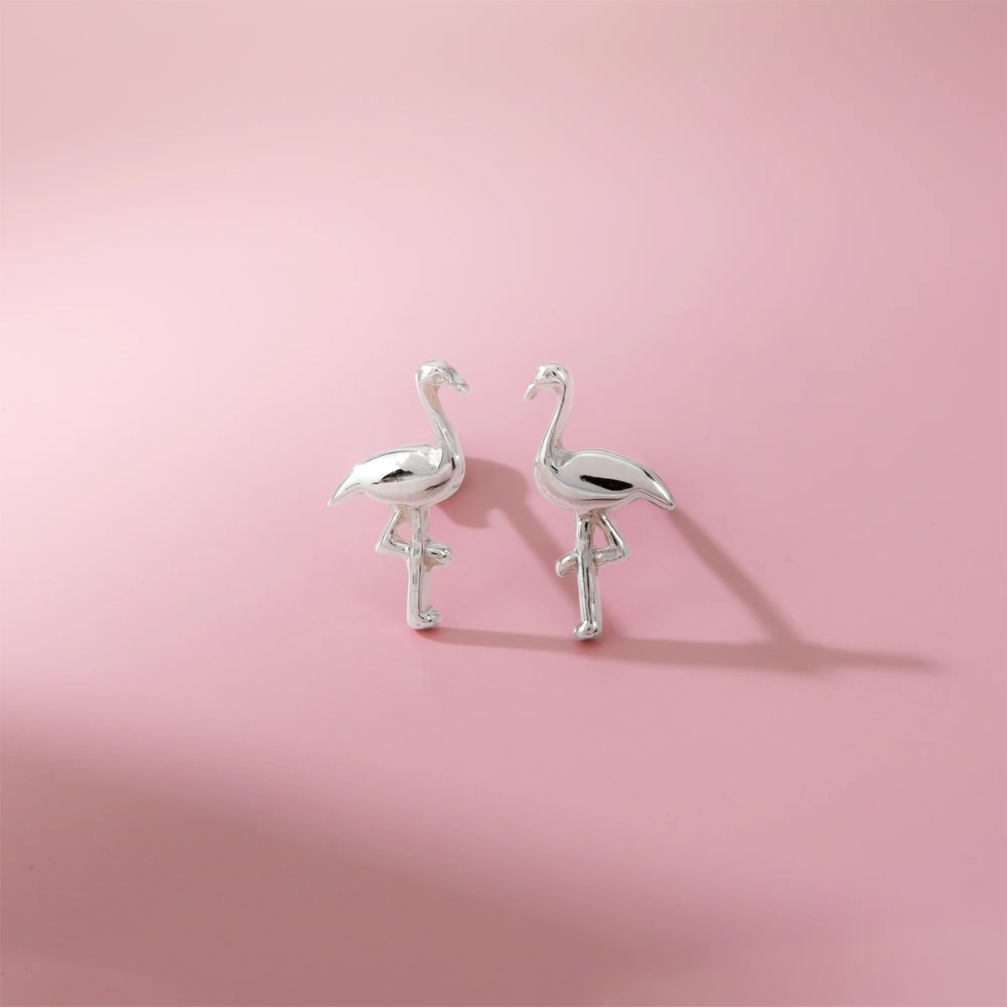 Dainty Flamingo Studs - Image 4