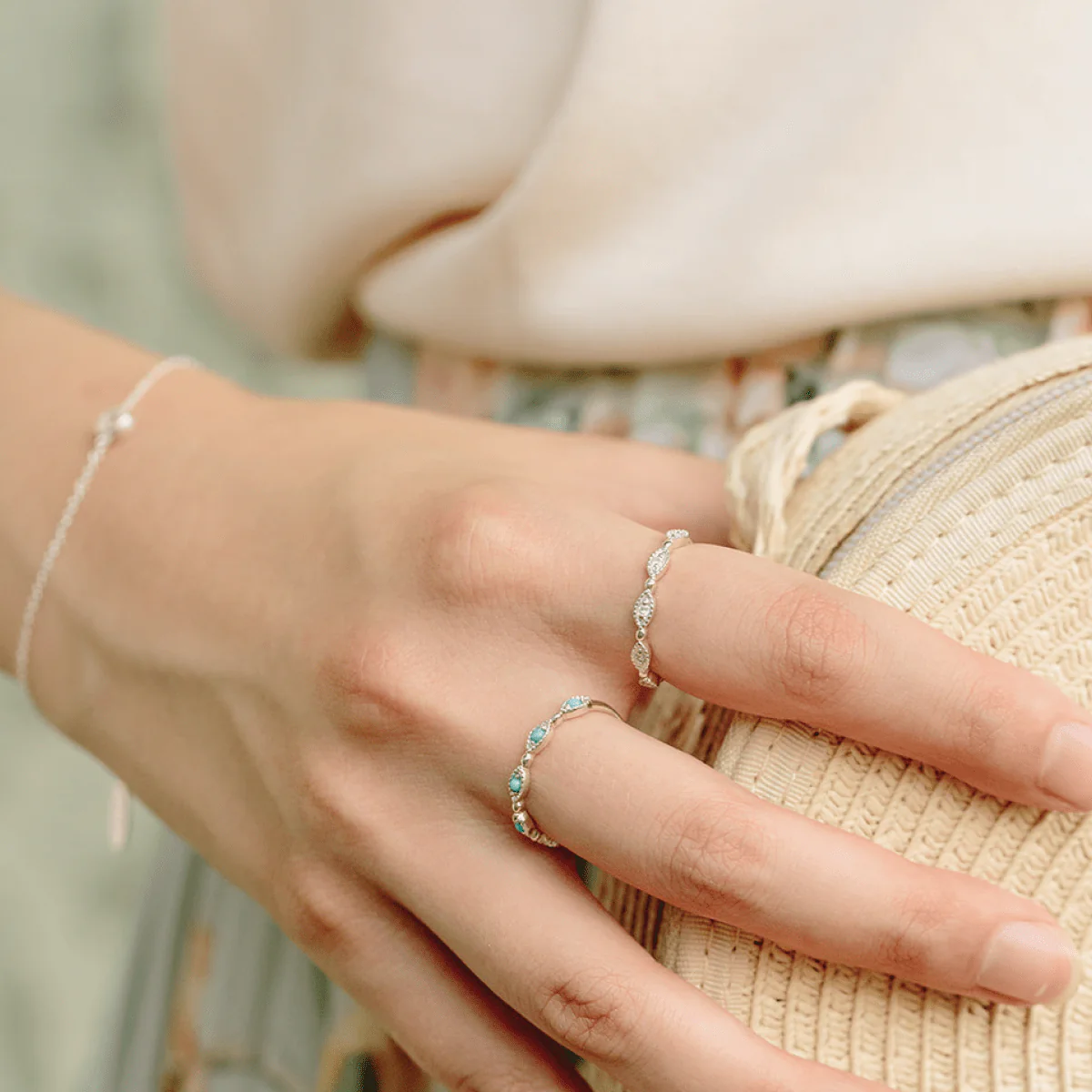 Daniela Ring with Stone - Image 5