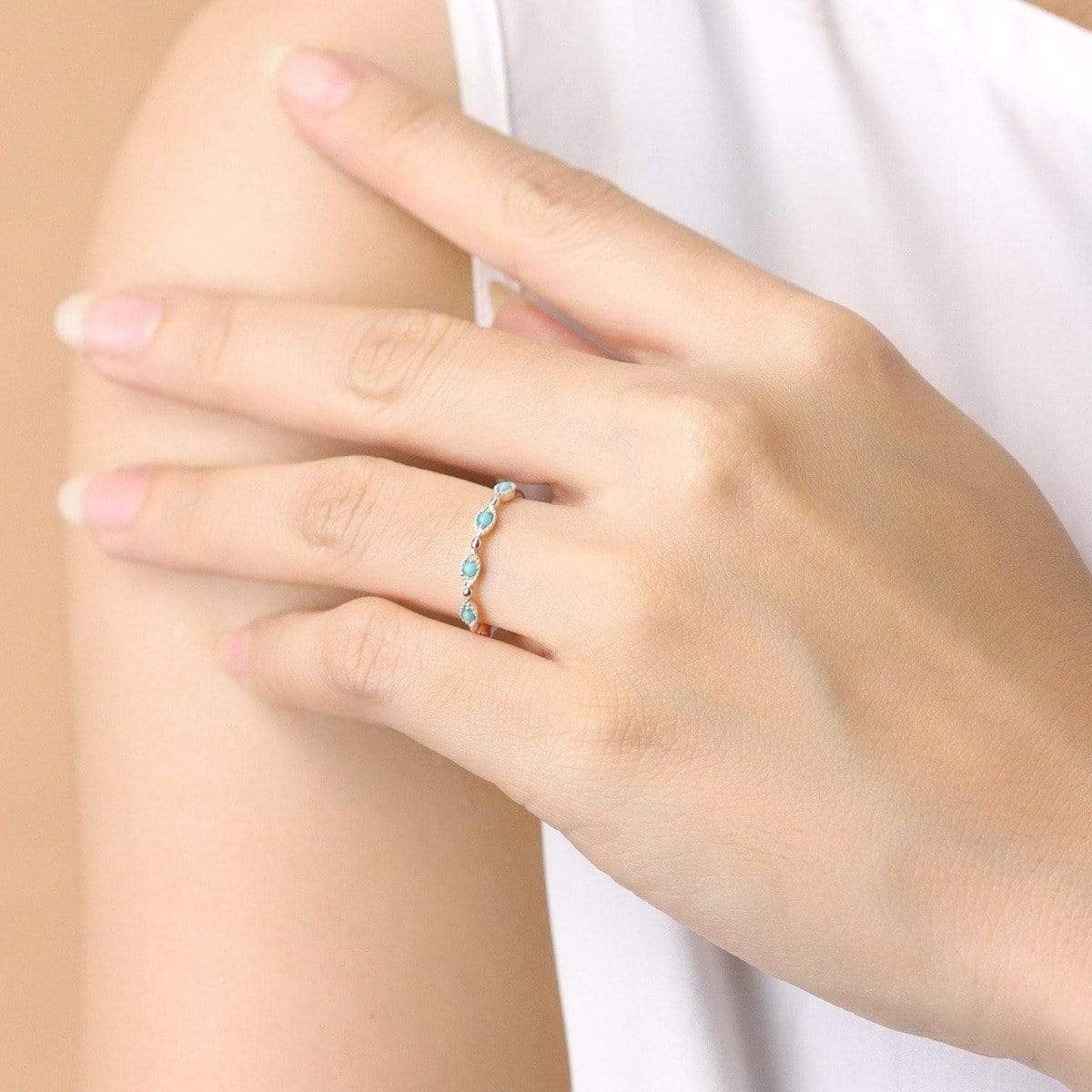 Daniela Ring with Stone - Image 6