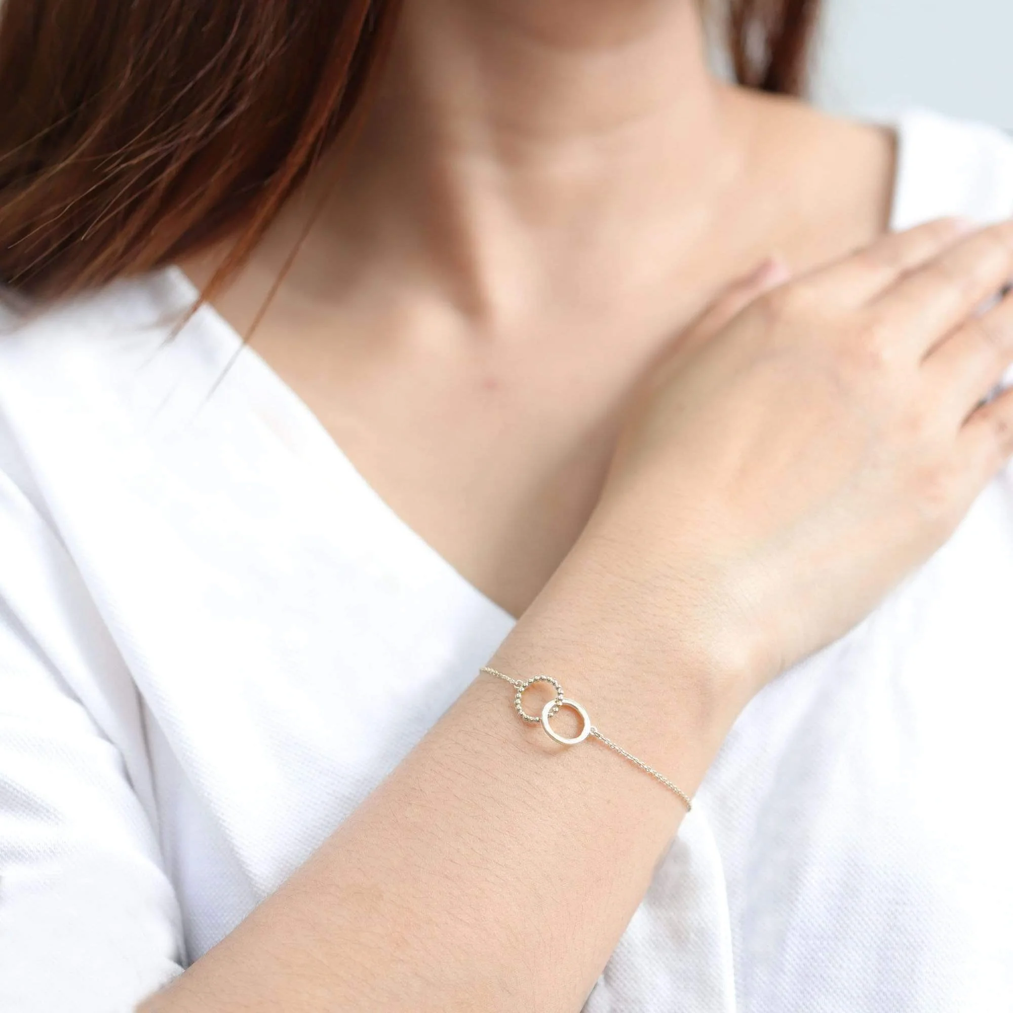Deluxe Dot Circle Bracelet - Image 3