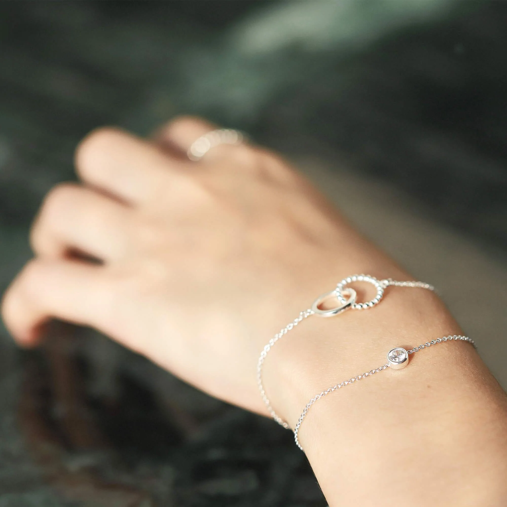 Deluxe Dot Circle Bracelet - Image 4