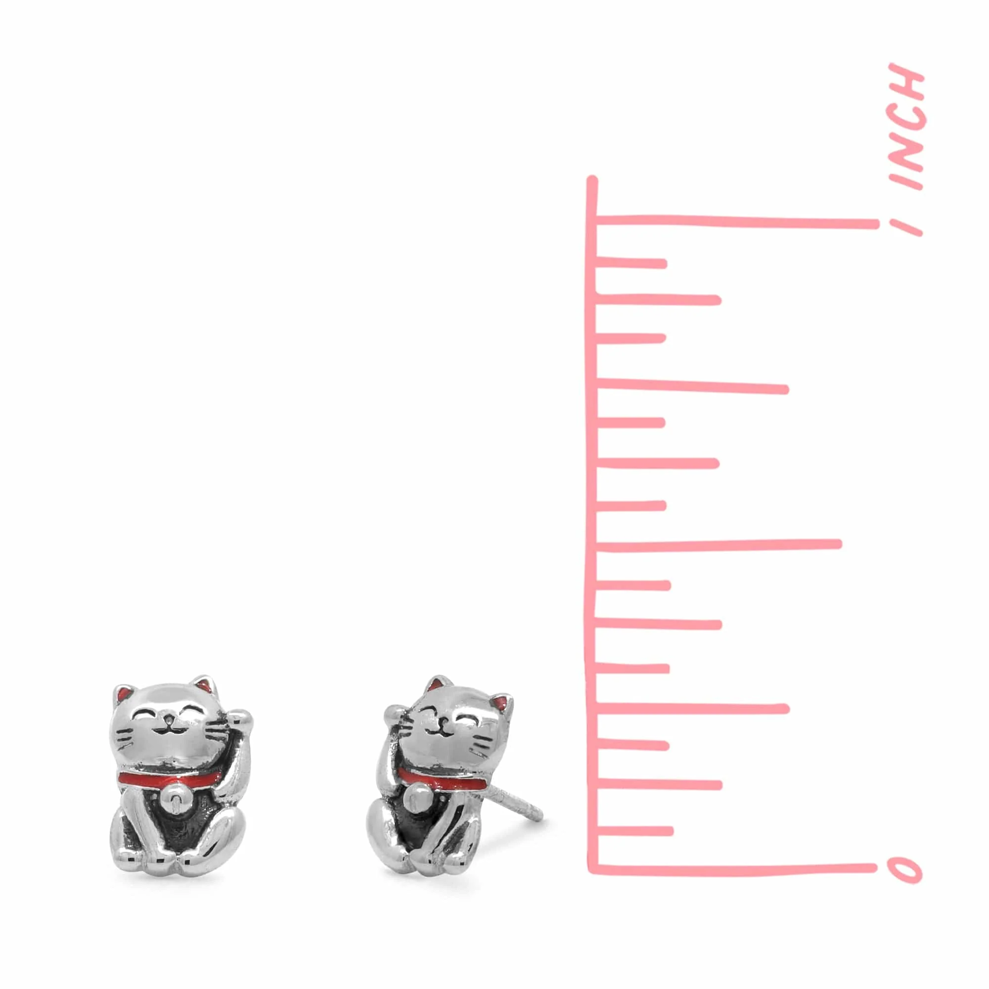 Detailed Maneki Good Luck Cat - Image 9