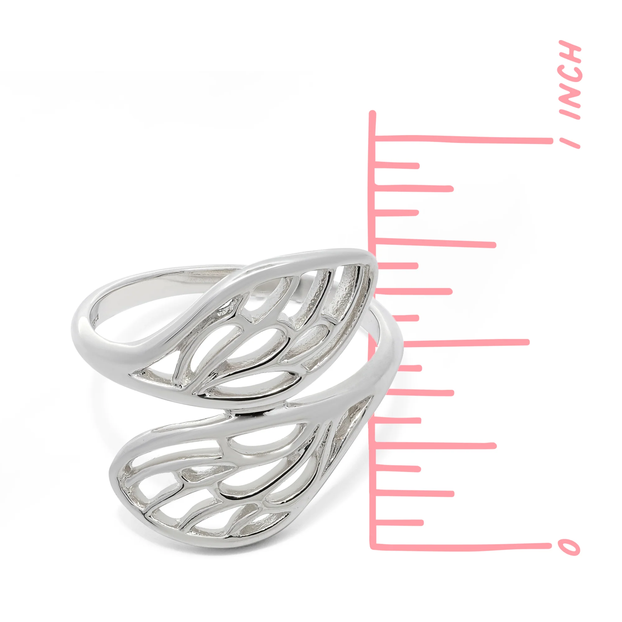 Dragonfly Wing Wrap Ring - Image 4