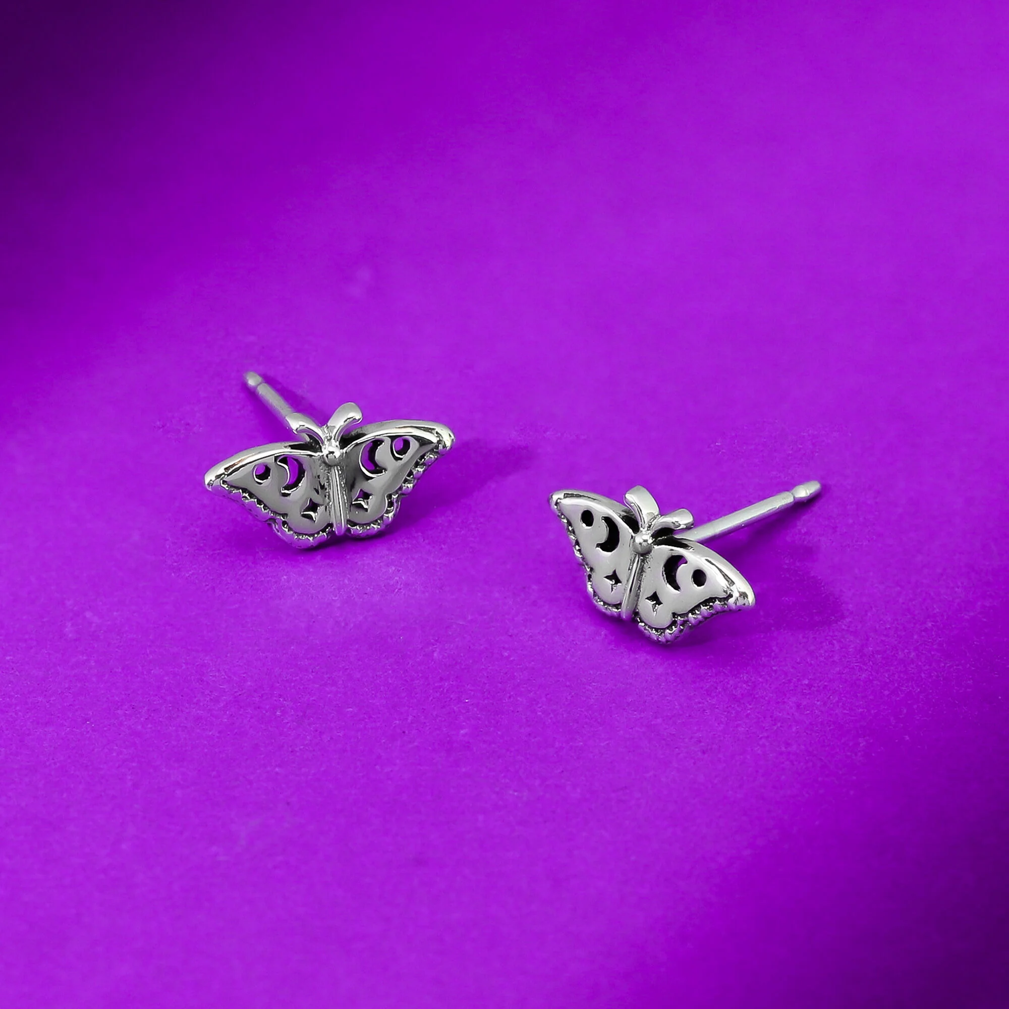 Elegant Butterfly Studs - Image 3