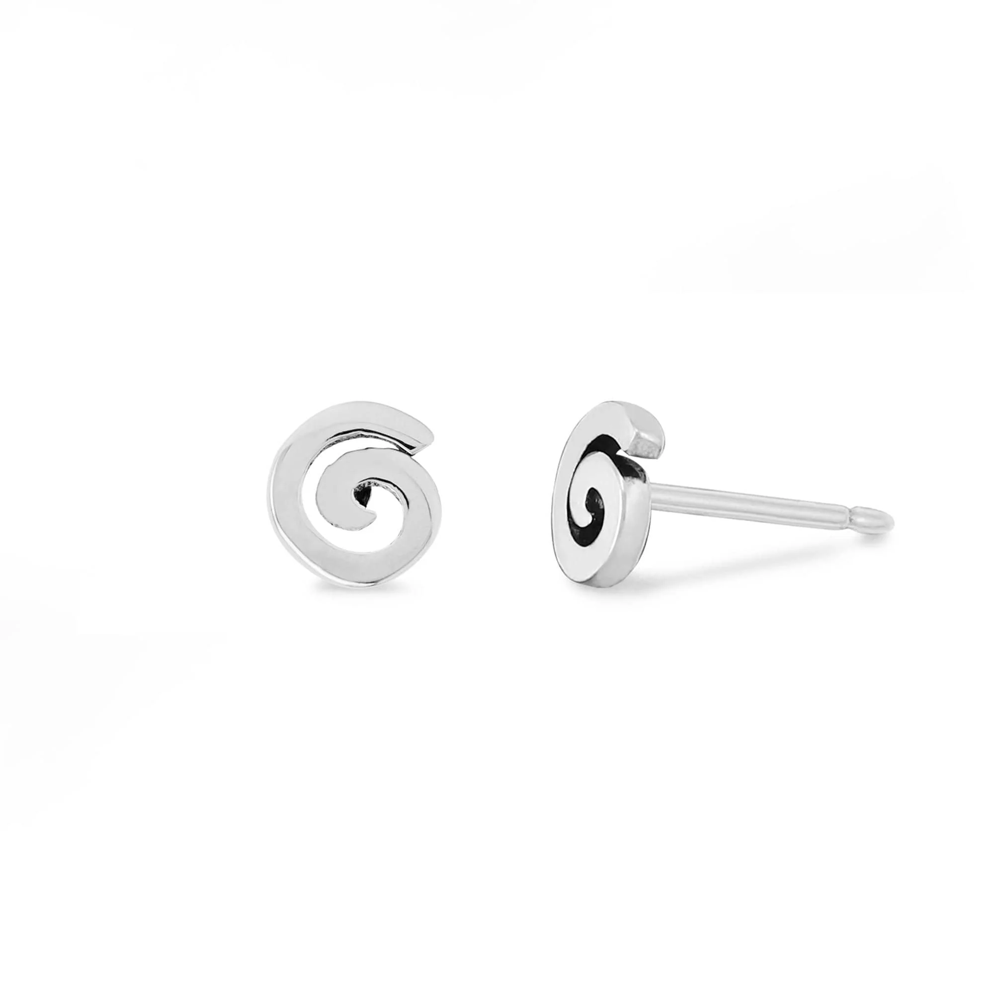 Essential Spiral Stud Earrings