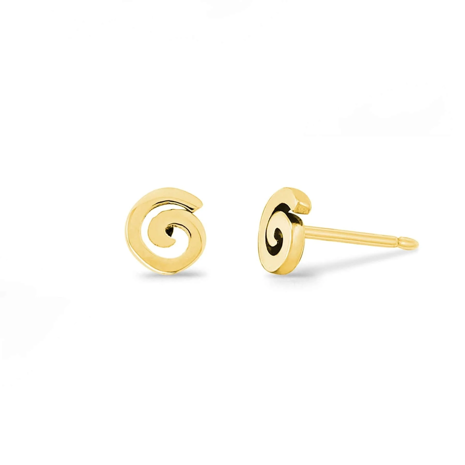 Essential Spiral Stud Earrings - Image 5
