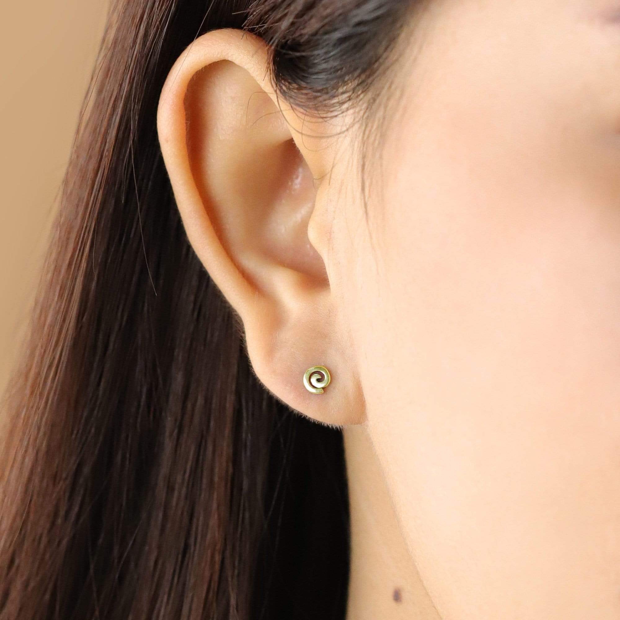 Essential Spiral Stud Earrings - Image 6
