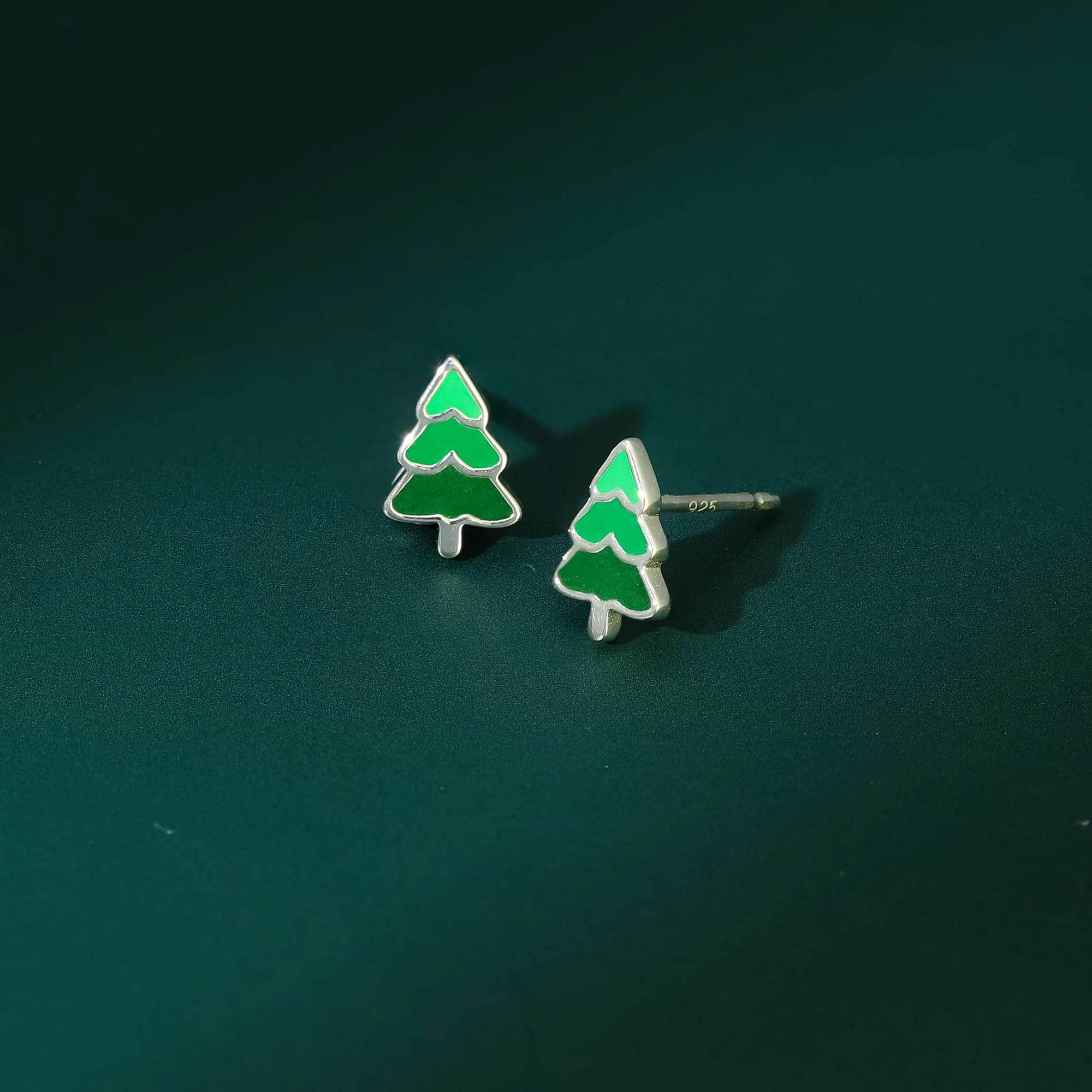 Evergreen Pine Tree Studs - Image 3