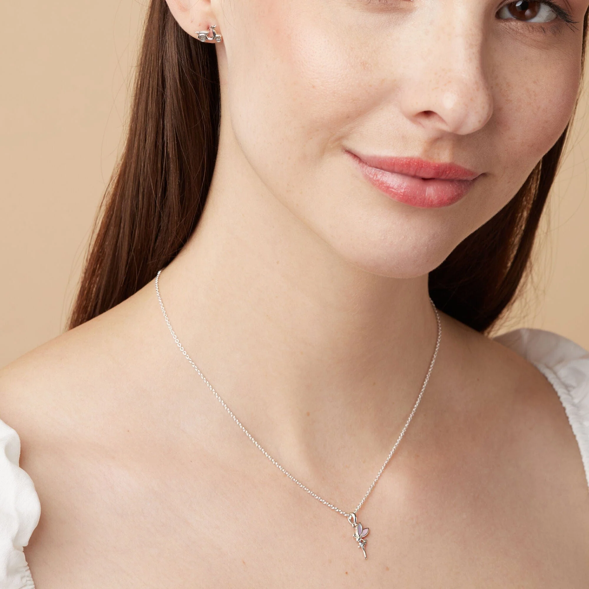 Fairy Pixie Necklace with Stone - Image 2