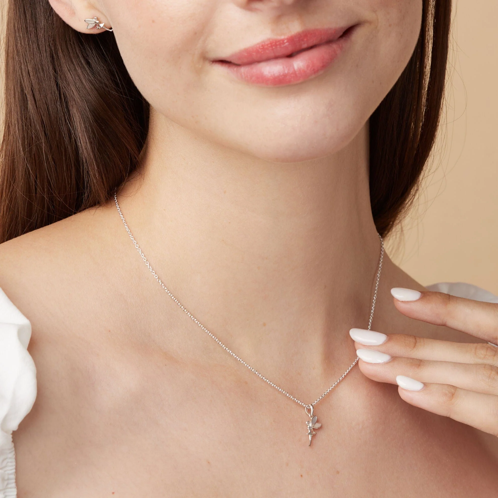 Fairy Pixie Necklace with Stone - Image 6