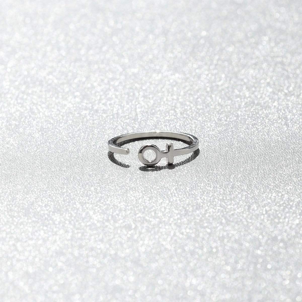 Female Sterling Silver Ring - Image 4
