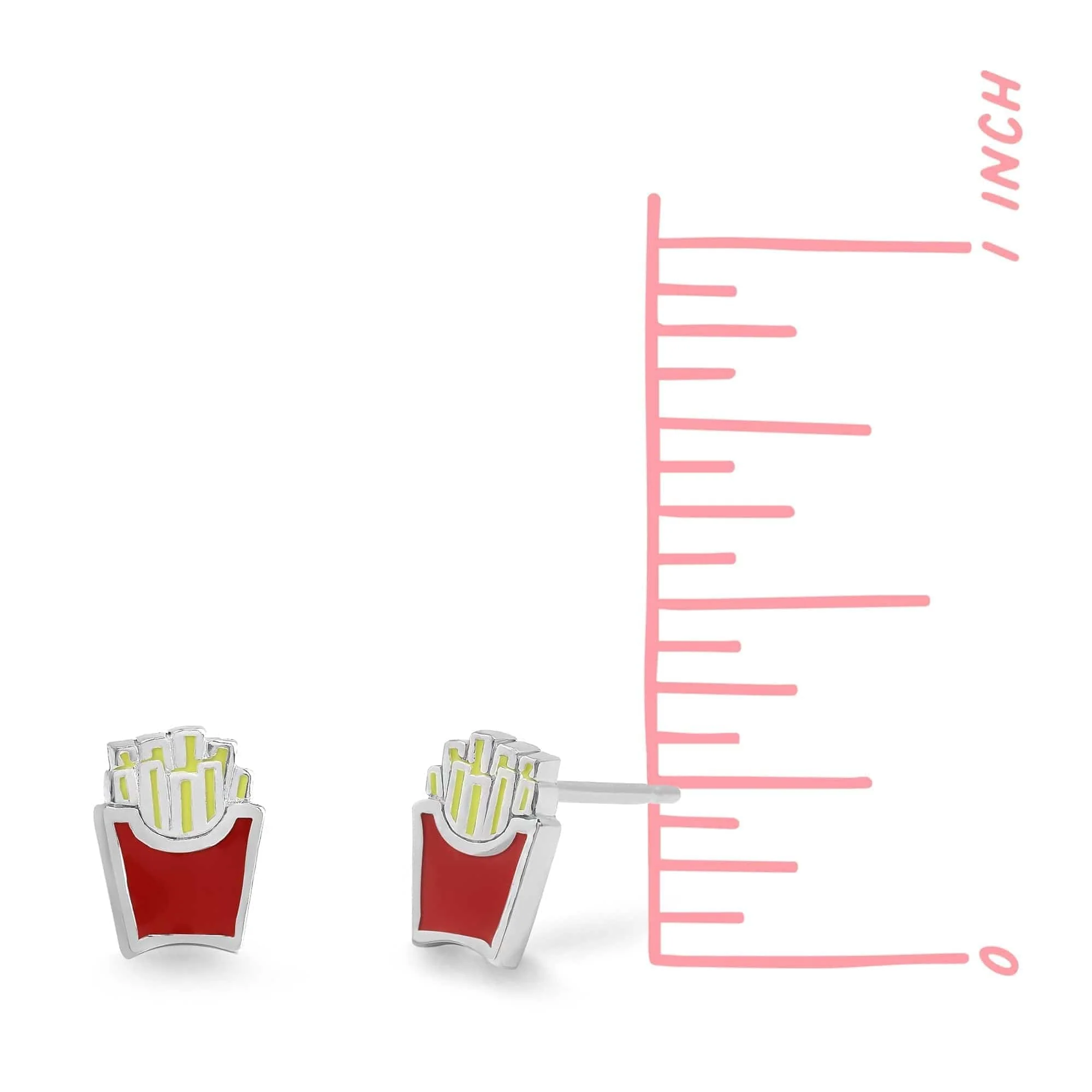 French Fries Studs - Image 4