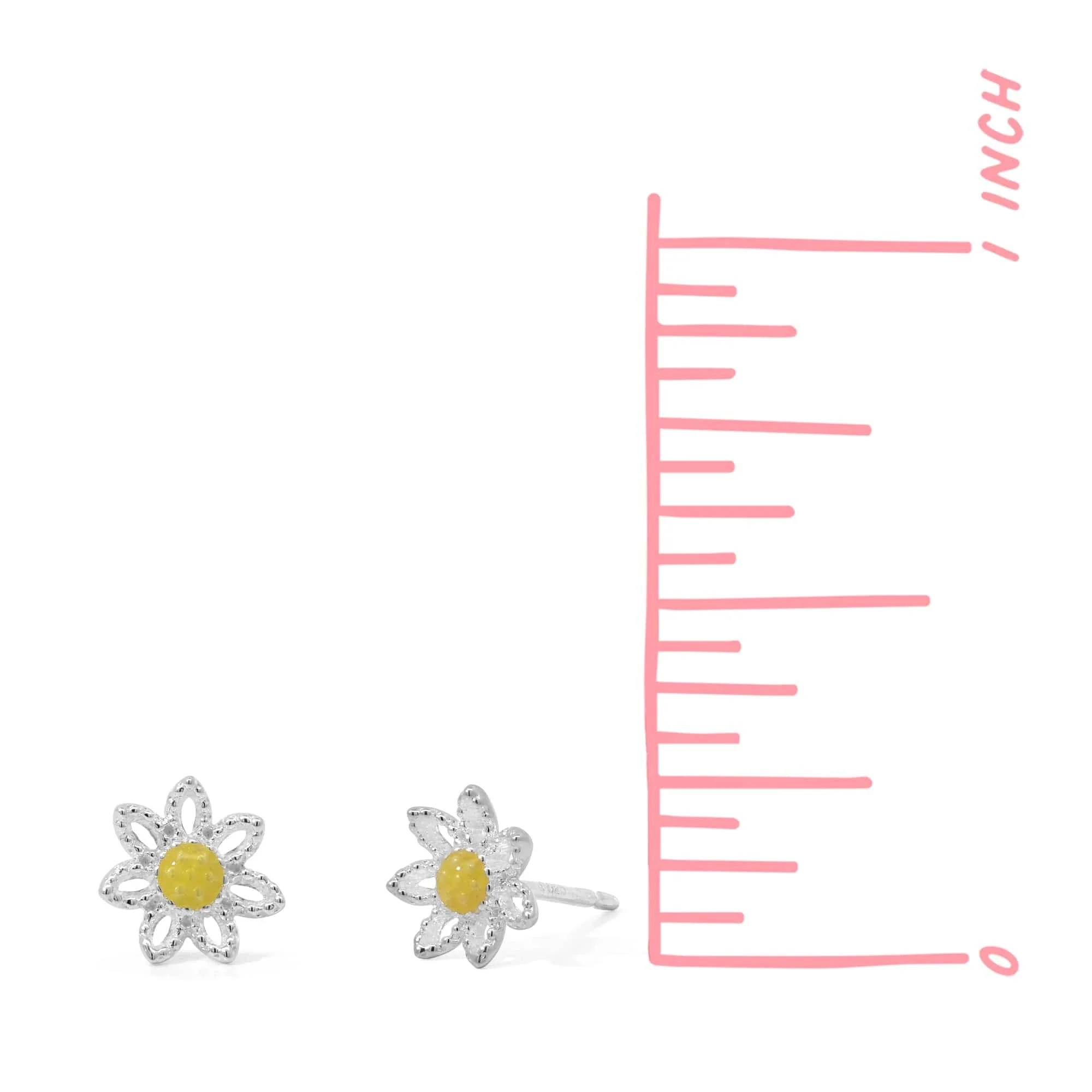 Golden Bloom Sunflower Studs - Image 4