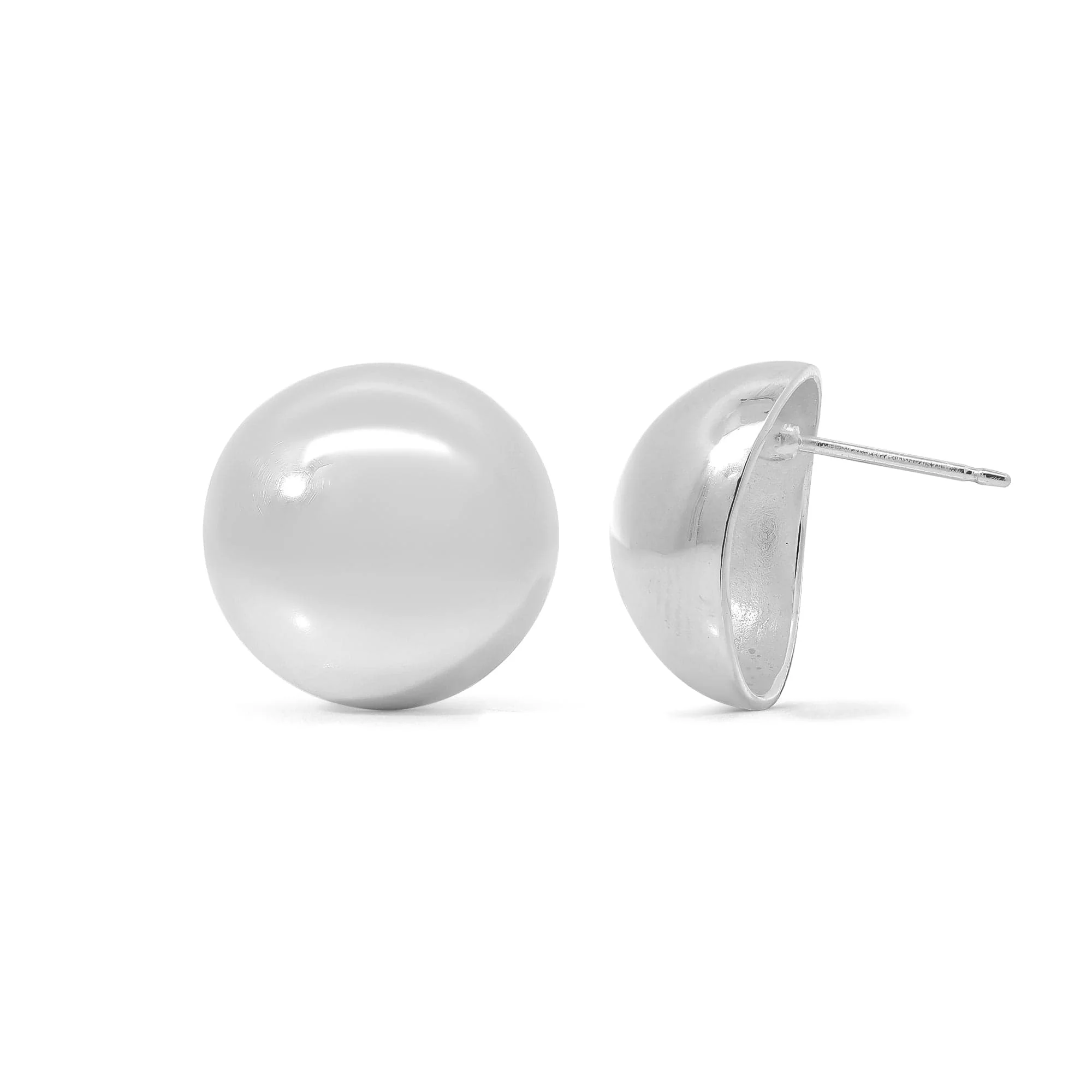 Half Ball Earrings