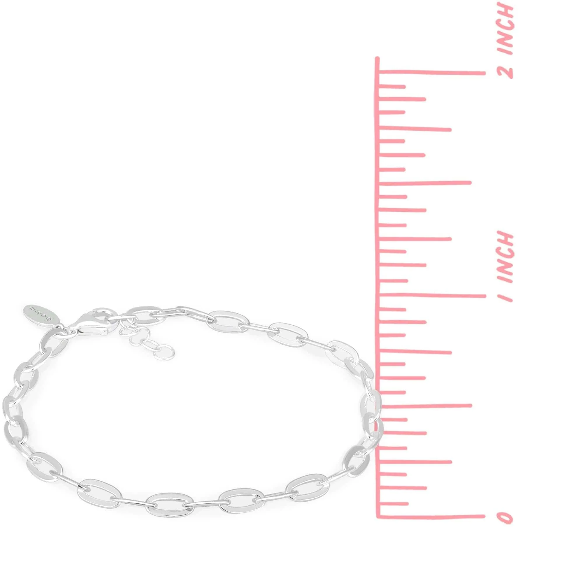 Hammered Max Chain Bracelet - Image 5