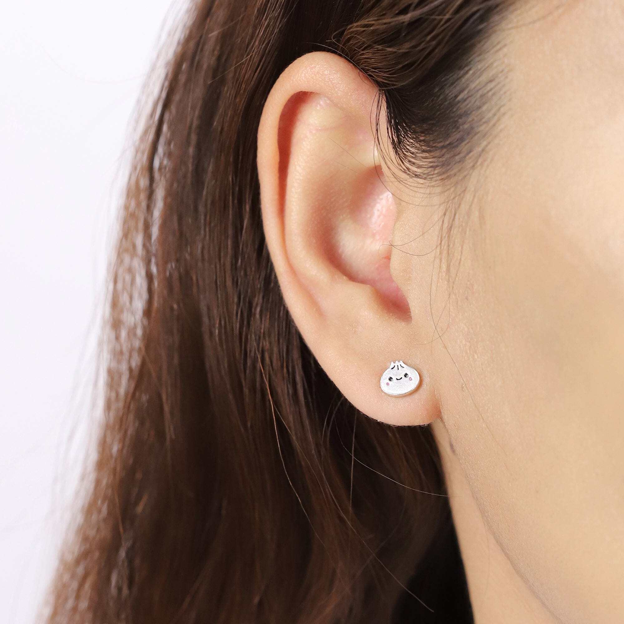 Happy Bao Dumpling Studs - Image 3