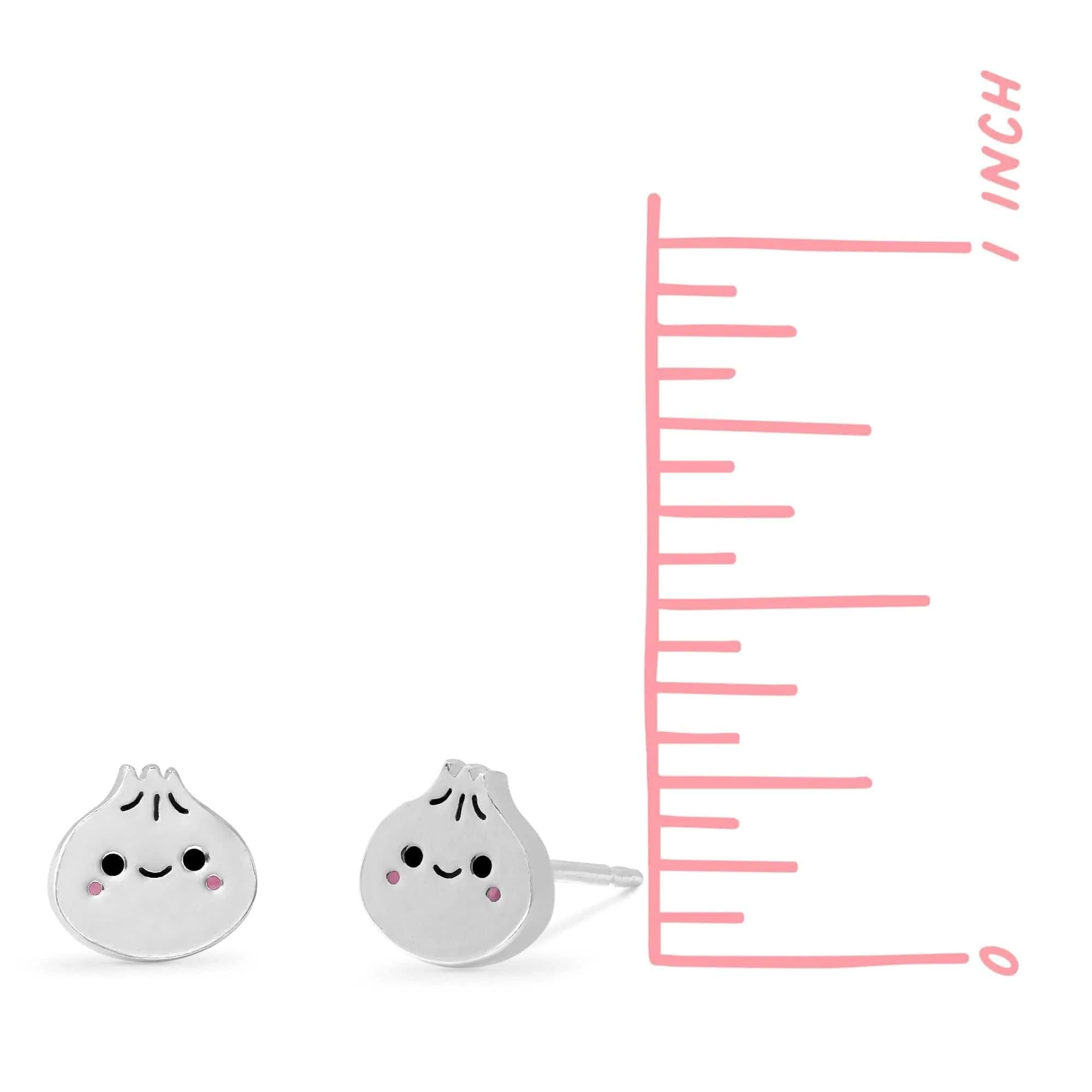 Happy Bao Dumpling Studs - Image 5