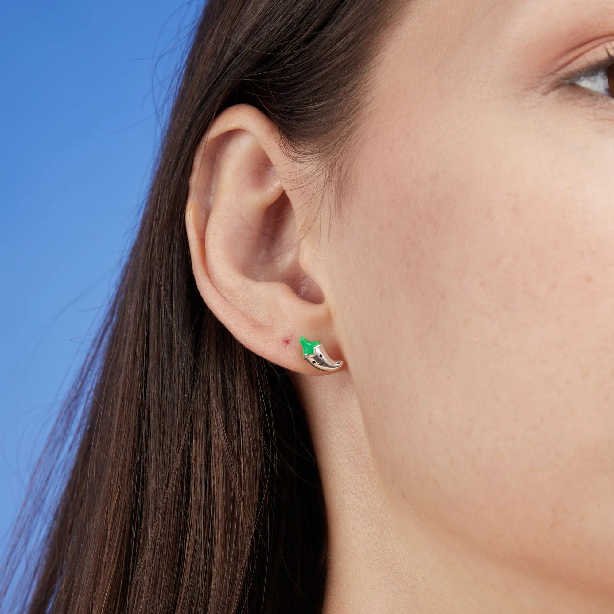 Happy Chili Stud Earrings - Image 2
