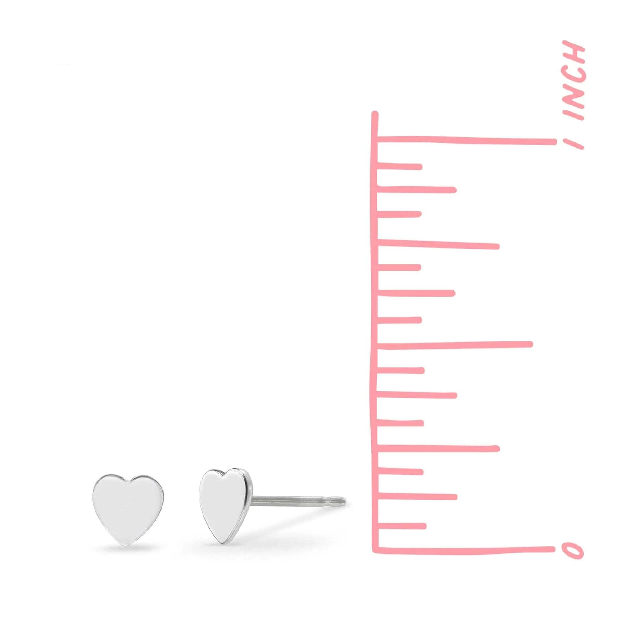 Heart Studs - Image 5