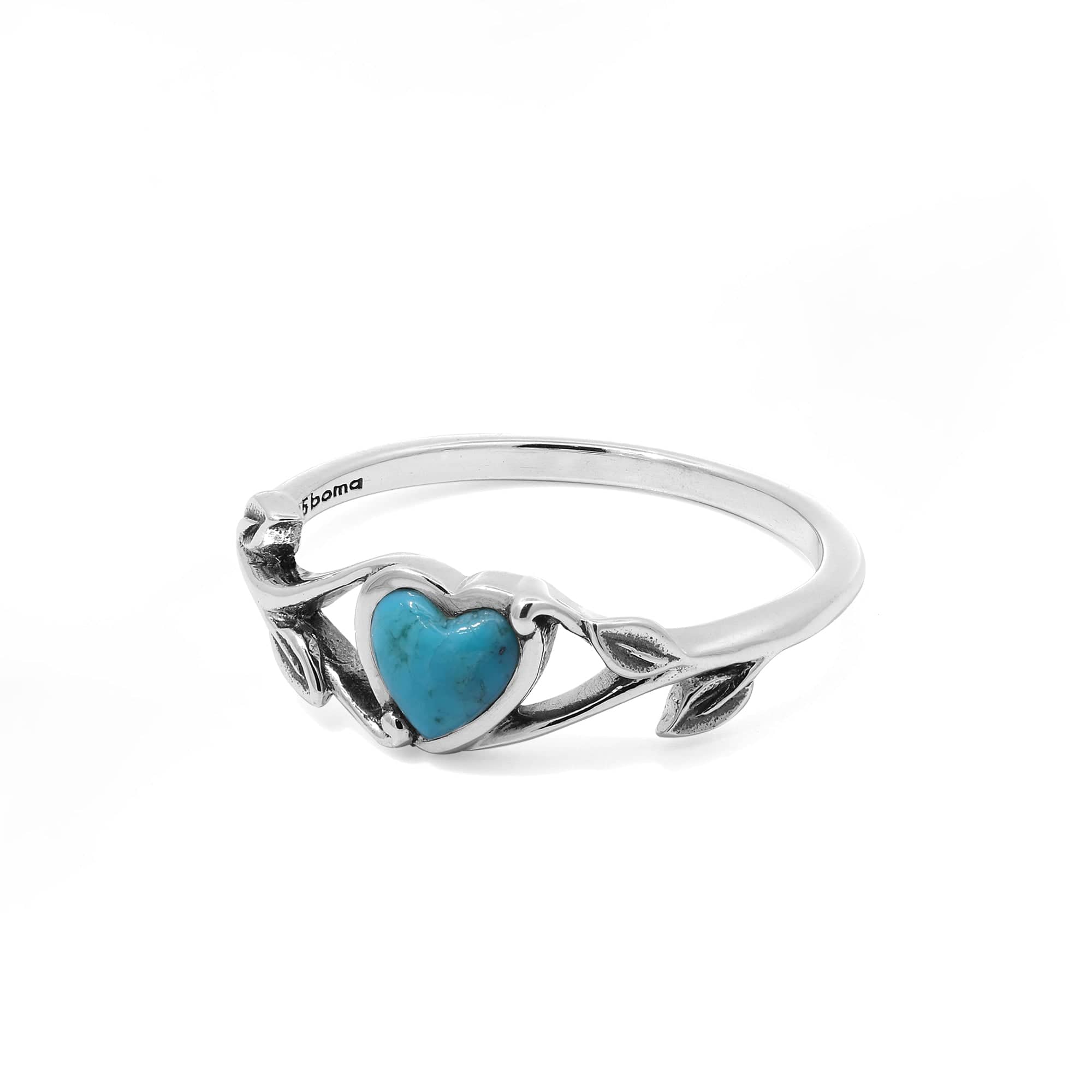 Heart Vine Ring With Stone - Image 4