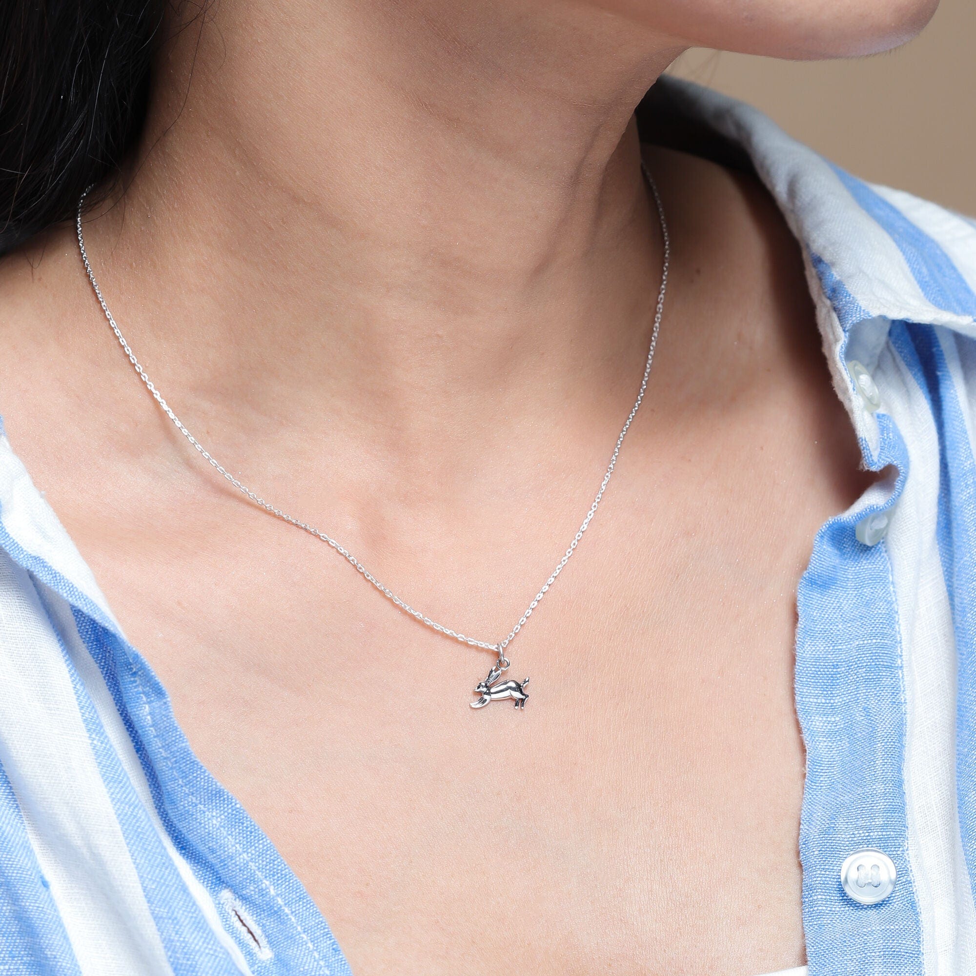 Hopping Bunny Necklace - Image 2